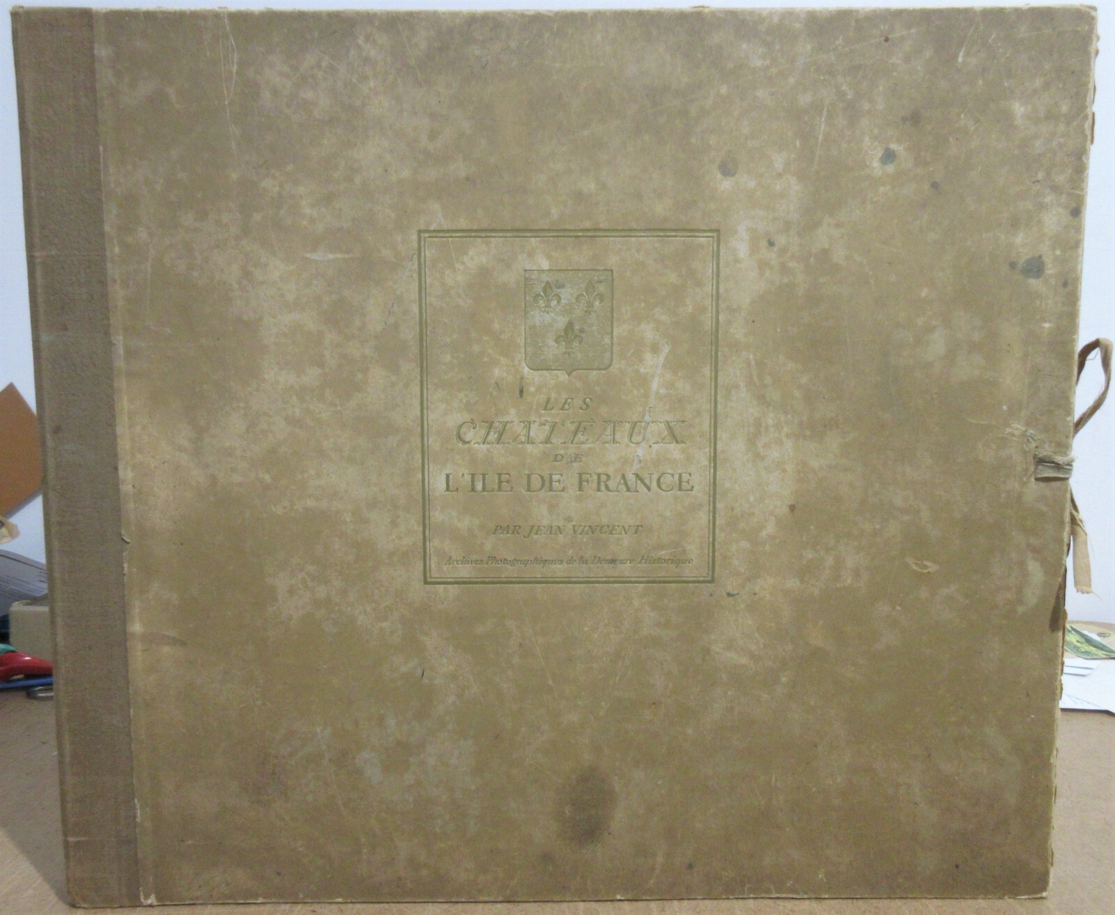The Castles Of Île De France 1937 EO On Alfa 2000ex. 33 Photographs In-Folio