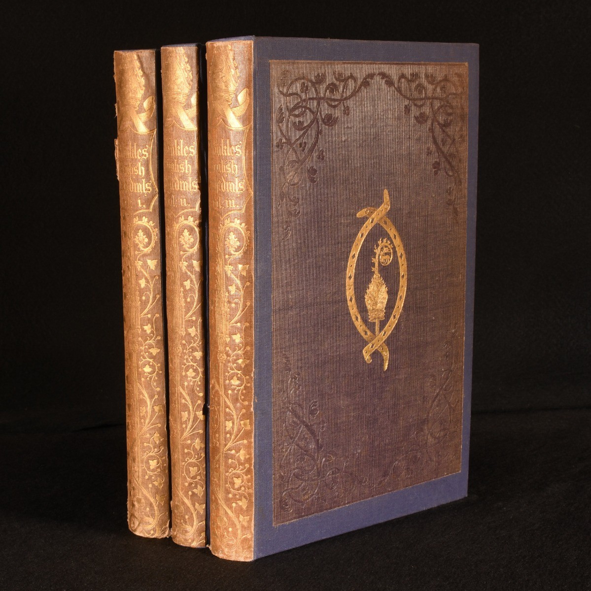 1851 3vol Winkle’s Architectural and Picturesque Illustrations of the Cathedr…