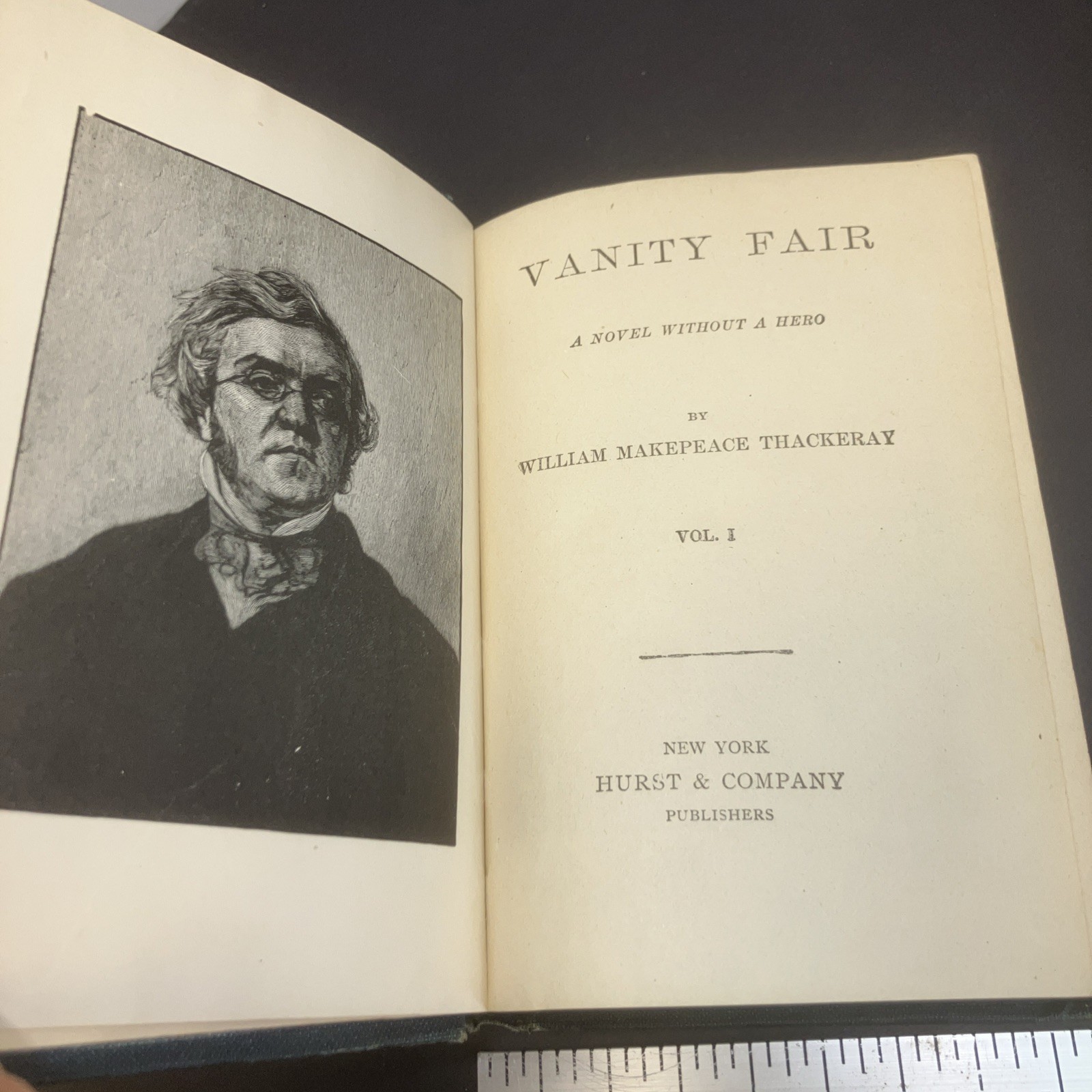 Vanity Fair By William Thackery Hurst And Company Antique HB