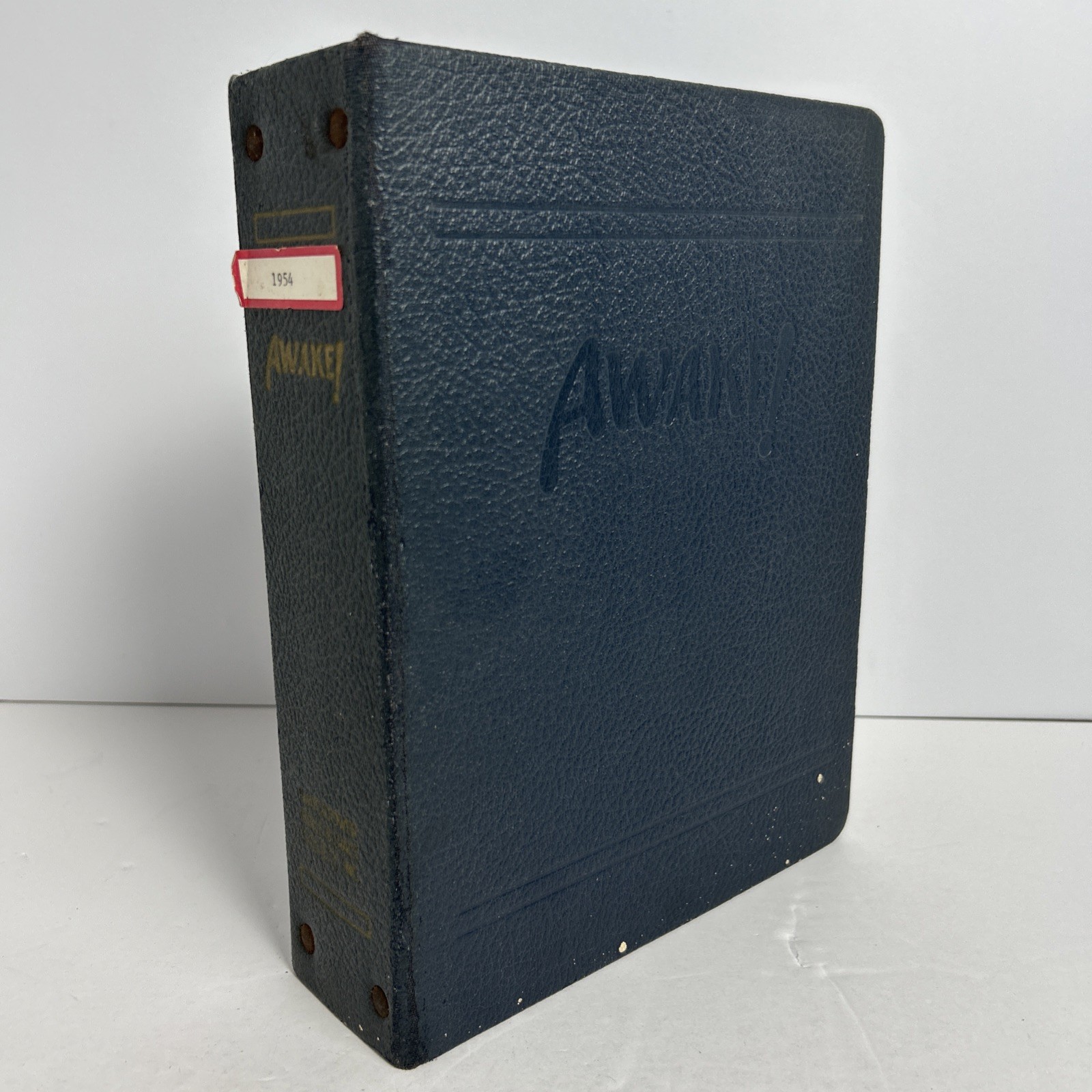 Awake Magazine 1954 Full Year Set In Hard Binder Jehovah’s Witness Watchtower