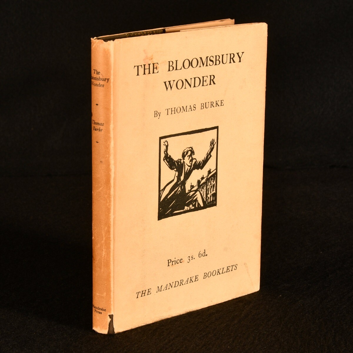 1929 The Bloomsbury Wonder Thomas Burke First Edition Dust Wrapper