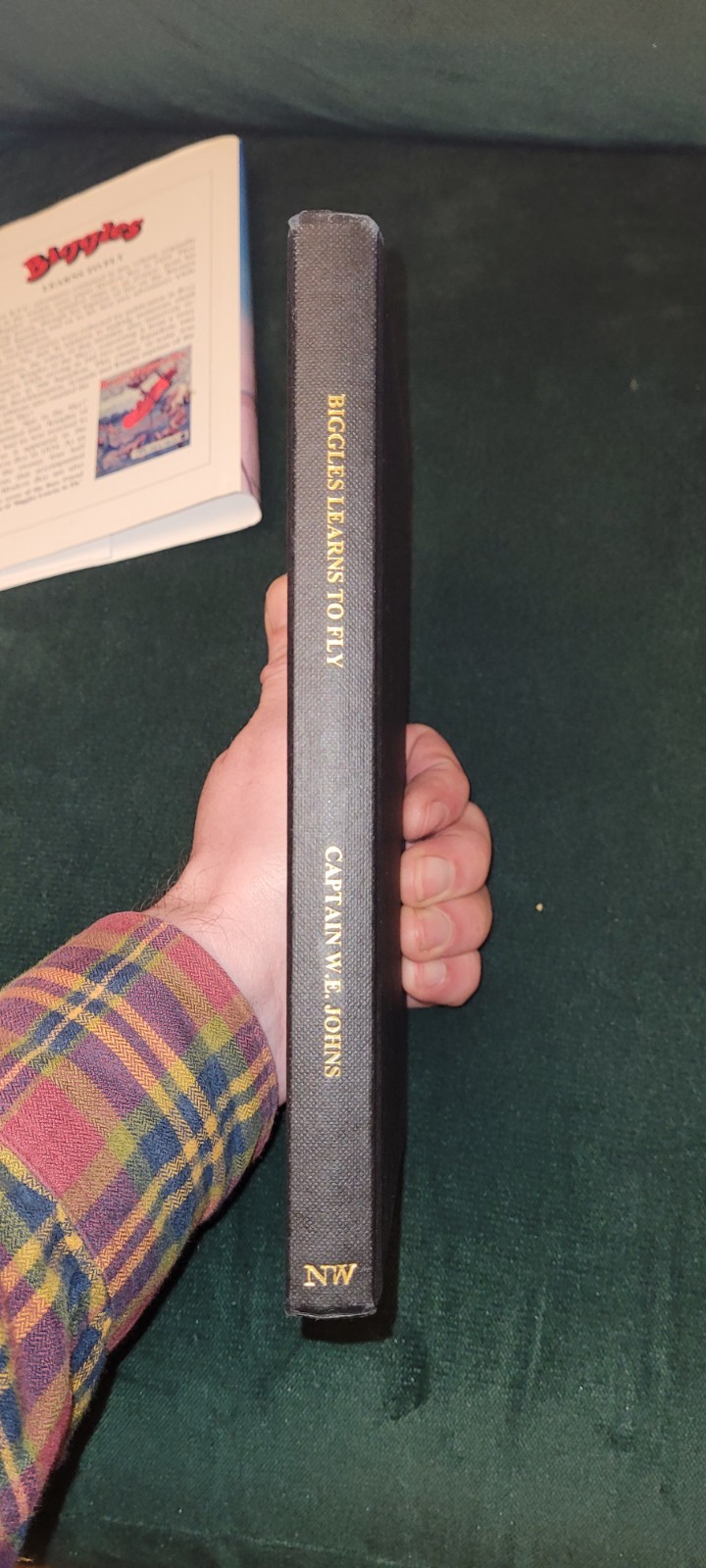 Biggles Learns to Fly Captain W.E. Johns Norman Wright Ed Unnumbered.