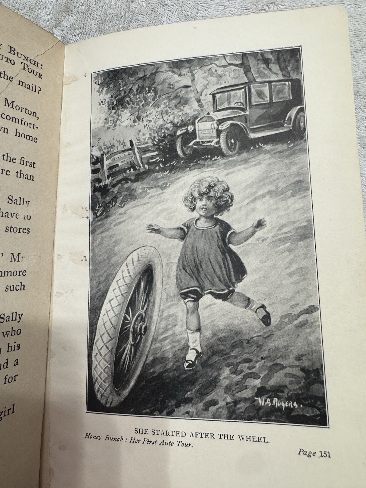 2)HONEY BUNCH: Her First Trip~Her First Auto Tour~Helen Louise Thorndyke HC 1926