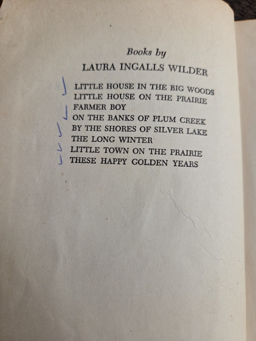 Rare 3 Book Laura Ingalls Wilder HC 1940’s Helen Sewell Illus- 4th, 5th, 7th Eds