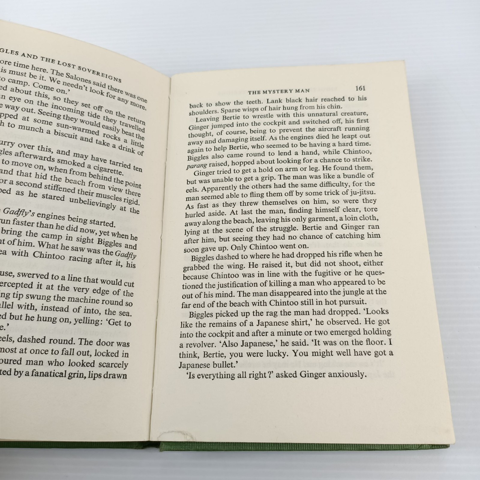 Capt W E Johns Biggles And The Lost Sovereigns 1964 First Edition Hardback Book
