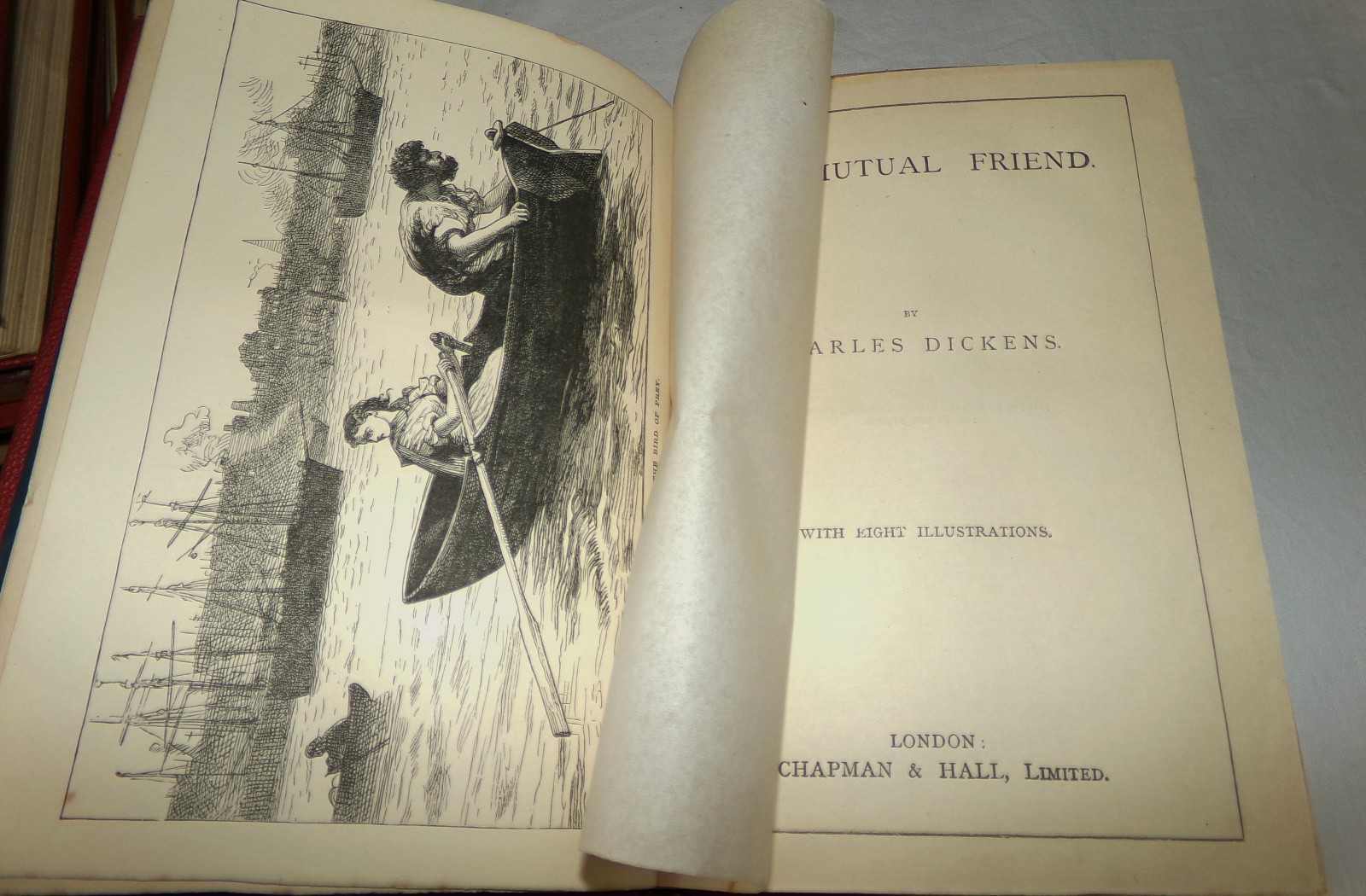 Charles Dickens Complete Set 21 Illustrated Vintage Books Chapman & Hall 1890