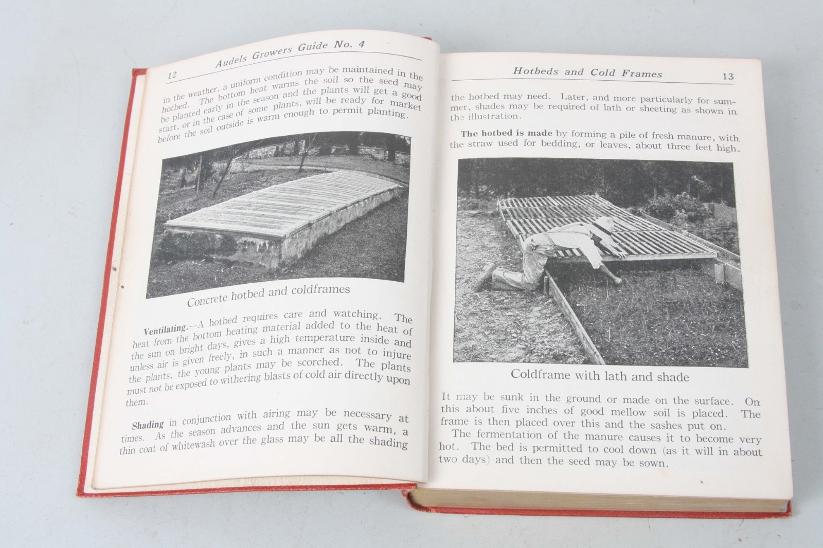 AUDELS GARDENERS & GROWERS GUIDE VOL 4 by Edward C. Vick 1928 antique book