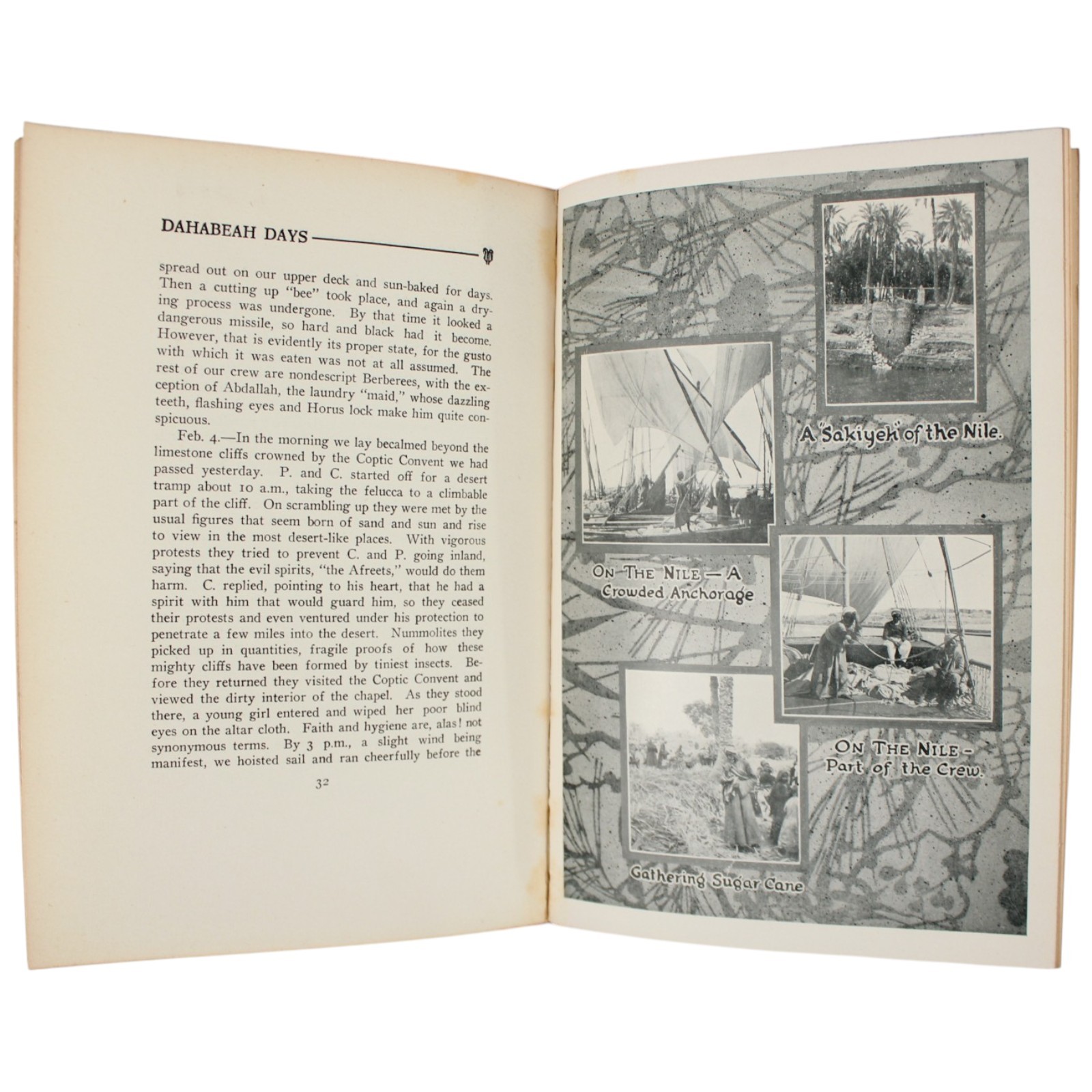Egypt Nile Travel Canadian Women Writers Signed Edgar Dahabeah Days 1923
