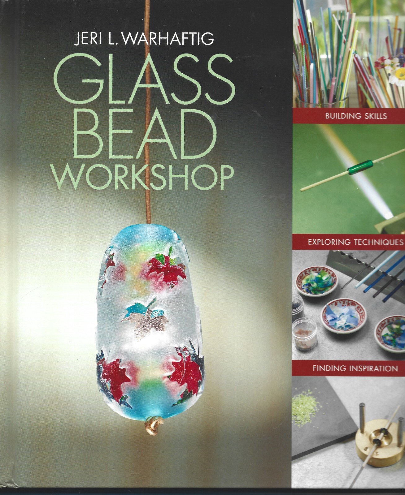 Glass Bead Workshop HB w/dj-2008-Jeri L. Warhaftig-143 pages-1st Edition