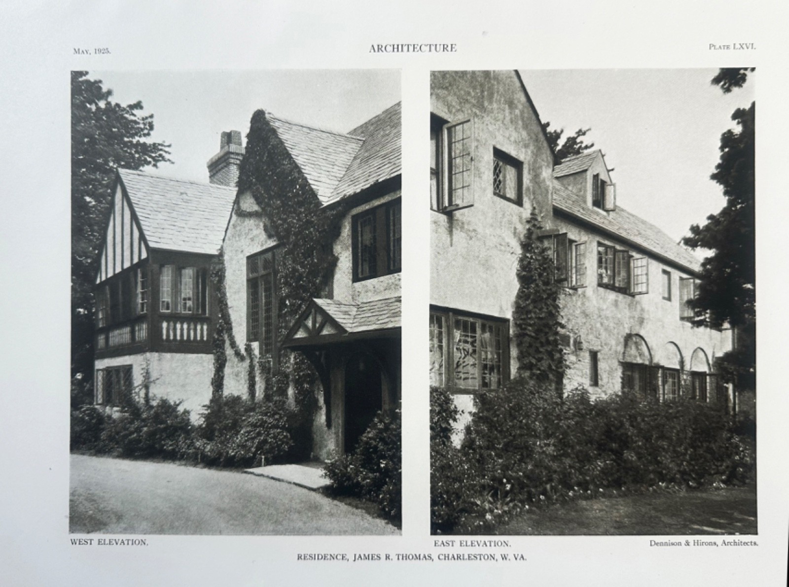 Architecture Magazine 1925 (Apr–Jun) Vol. LI Nos. 4–6 | Complete Spring Set