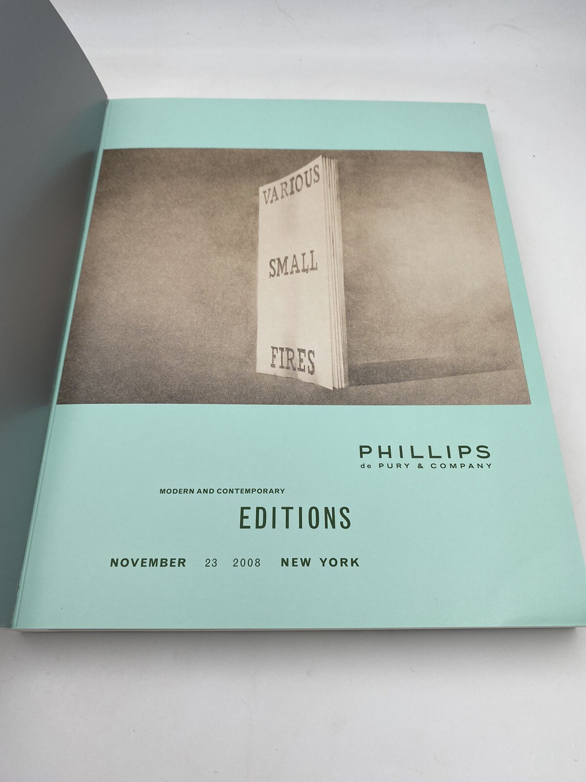 COLLECT THIS CATALOG,Phillips de Pury , Nov 23, 2008 ,NY