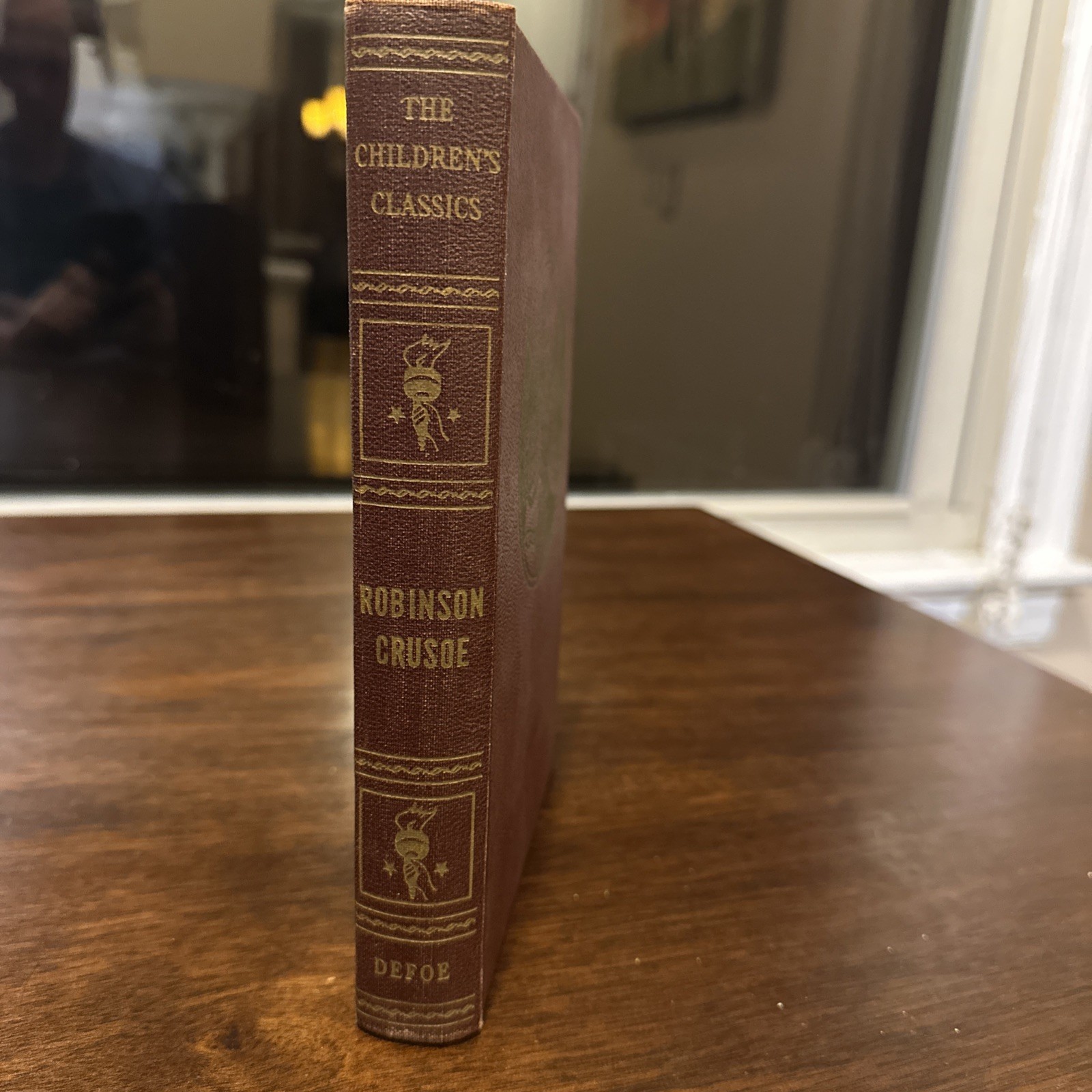 The Children’s Classics Robinson Crusoe by Daniel DeFoe, HC, 1925