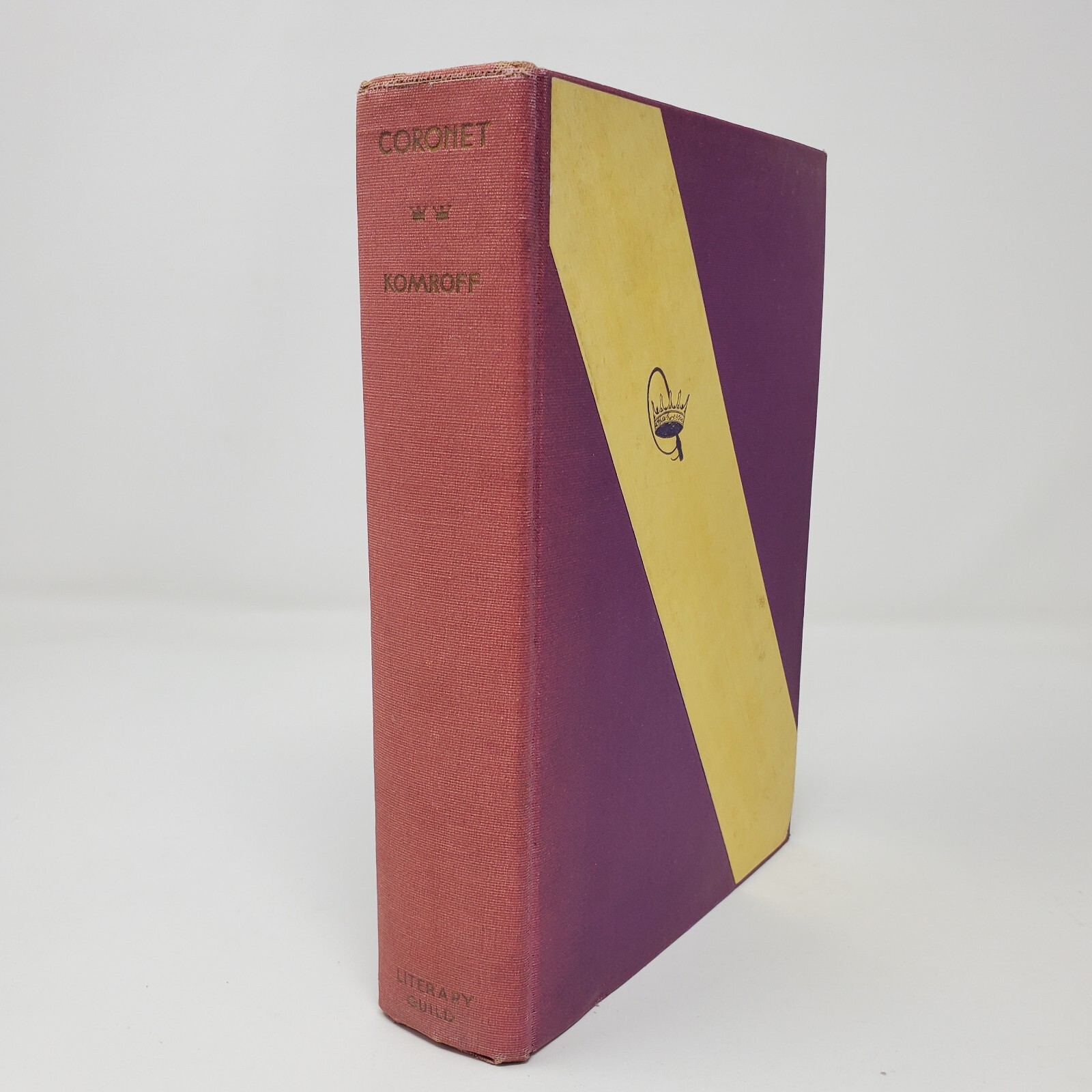 Coronet 1930 (Manuel Komroff, Literary Guild of America, Hardcover)
