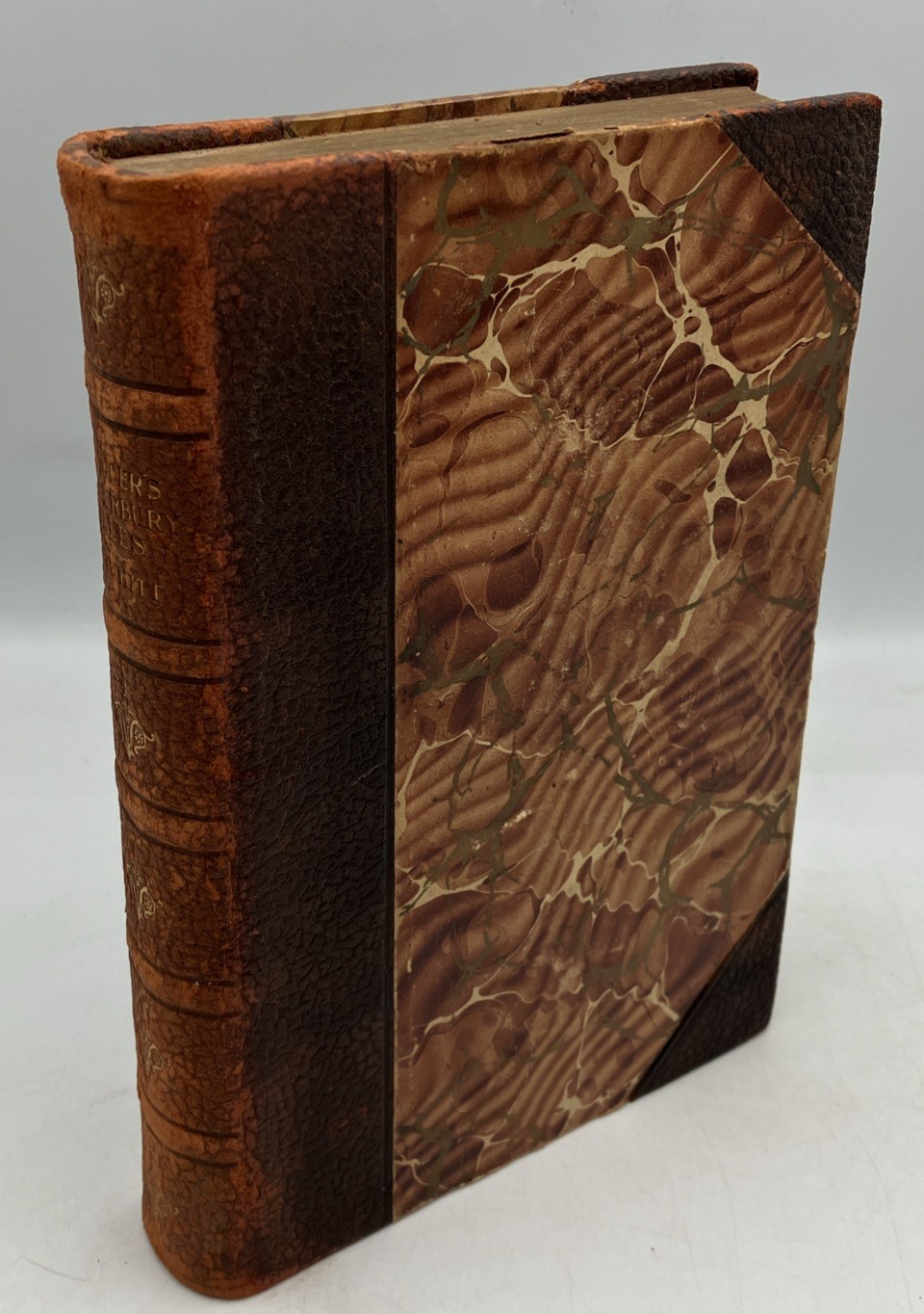 The Canterbury Tales Chaucer Routledge Hardback Antique Lubbock
