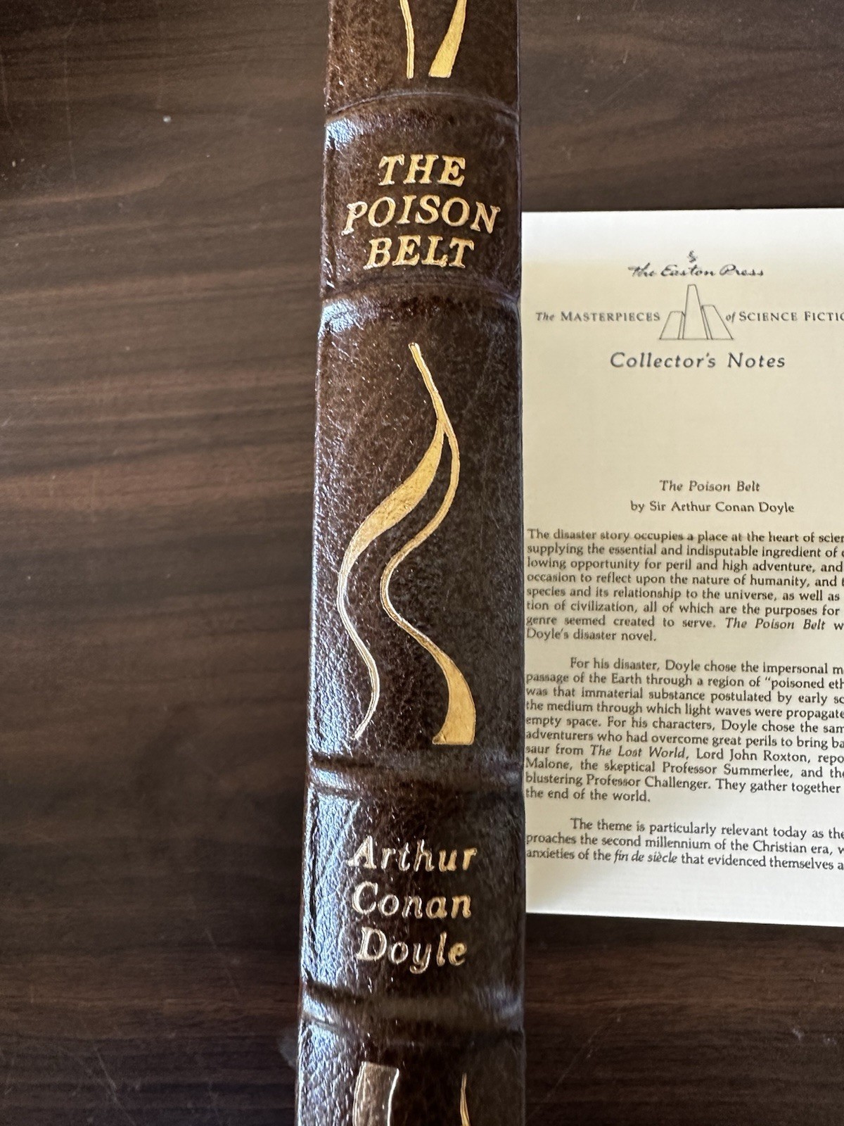 Easton Press The Poison Belt by Sir Arthur Conan Doyle