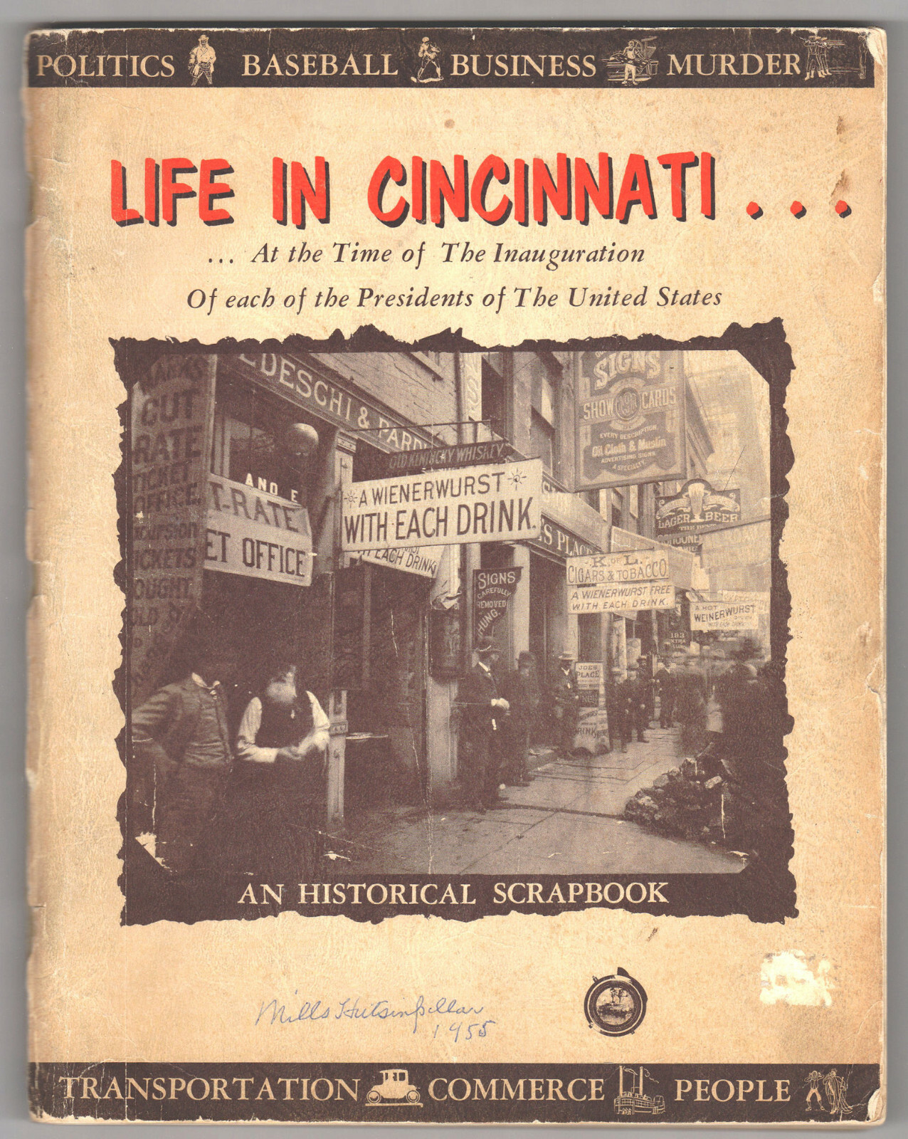 Life in Cincinnati at the Inauguration of each of the Presidents of the US 1955