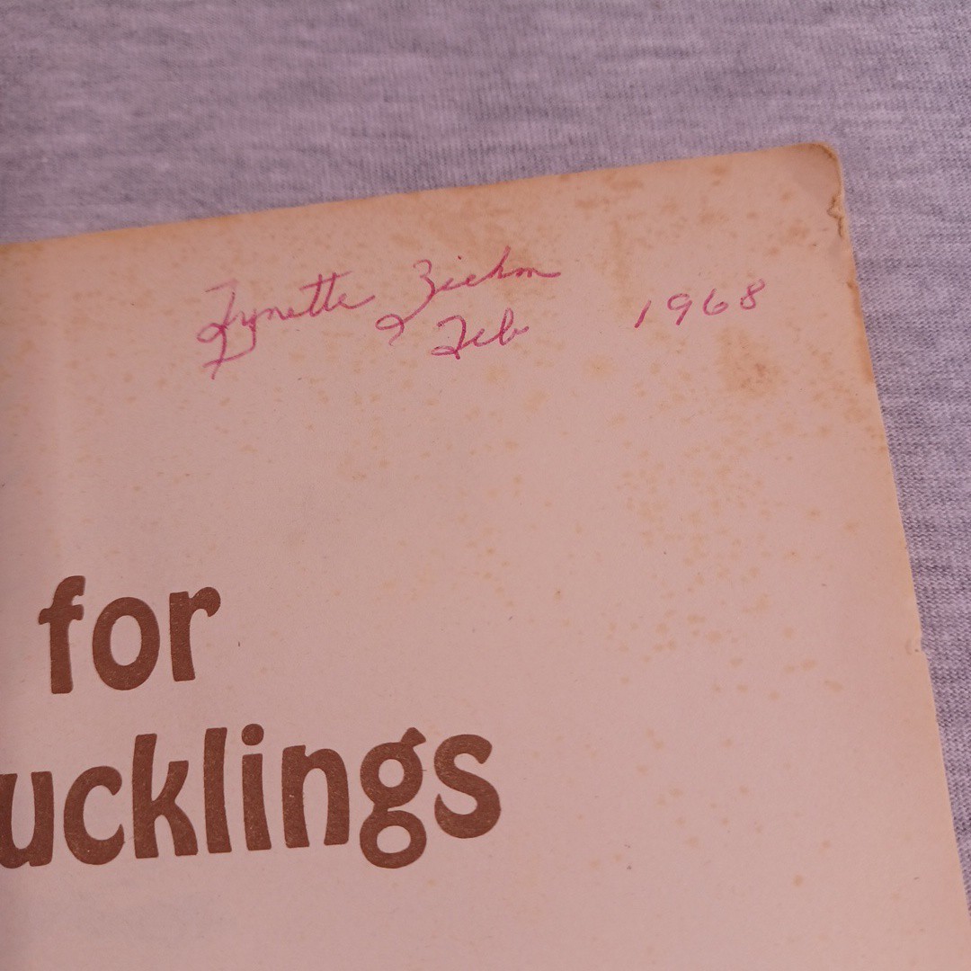 Make Way For Ducklings By Robert Mccloskey 1967 1st Printing TJ 1113 PB