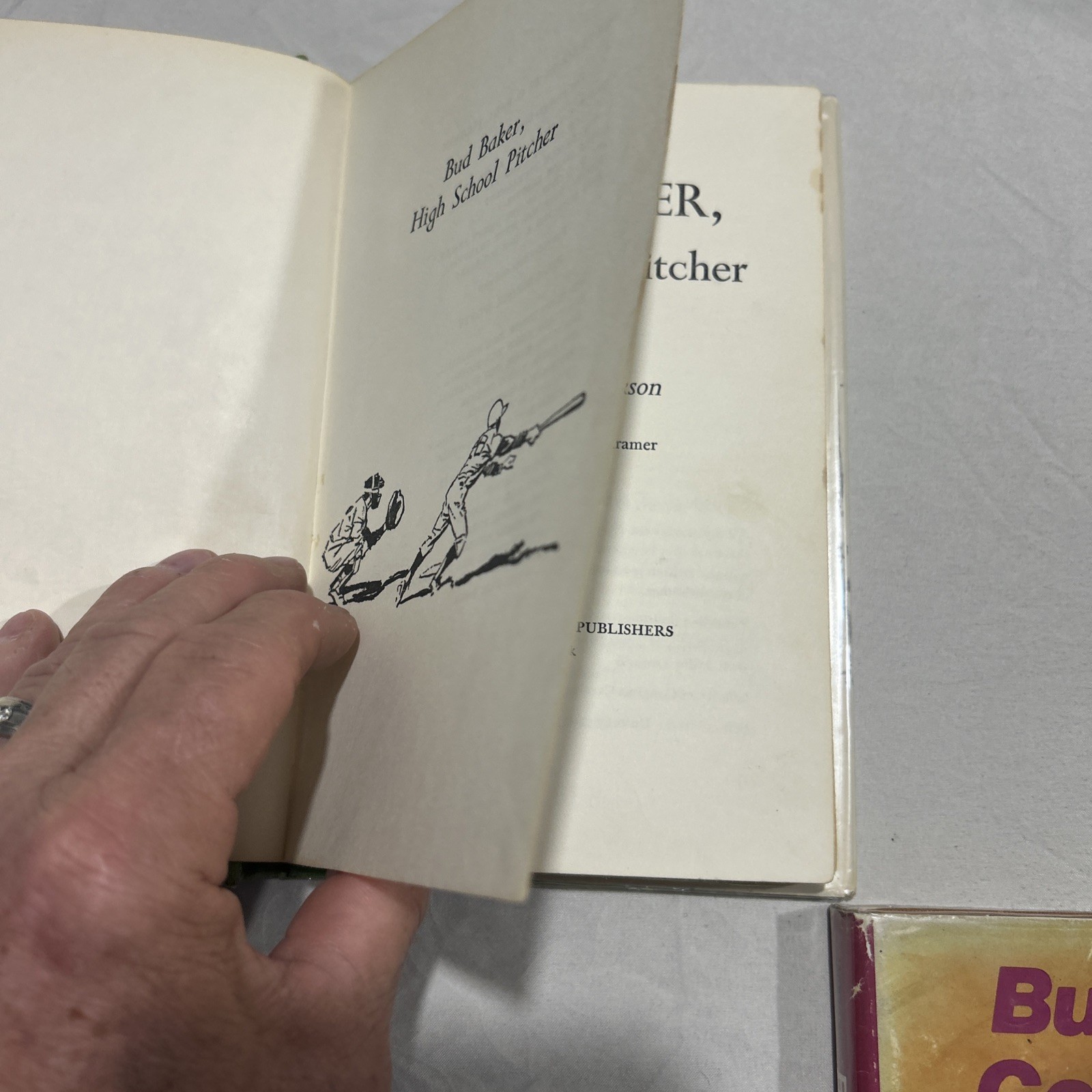 Sports Books, 1960S, Bud Baker, Chip, Hinton, Etc. Lots Of Five.