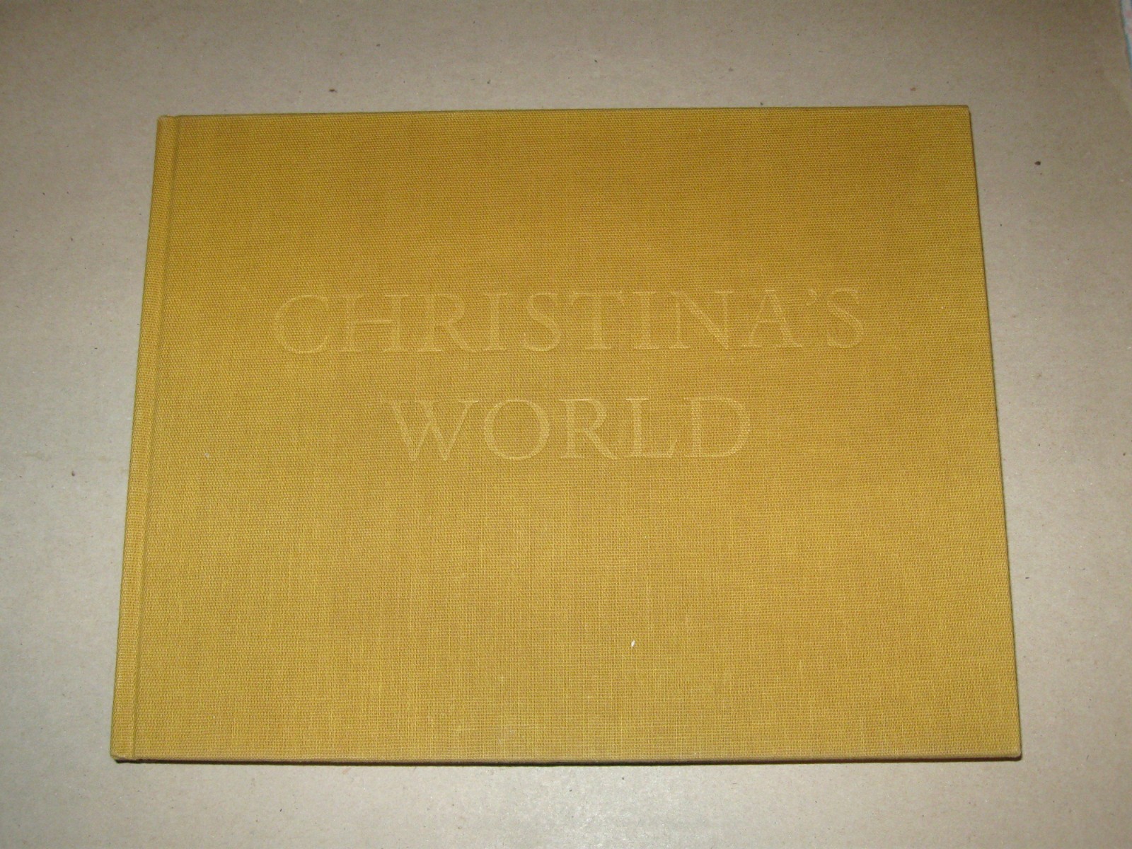 Christina’s World: Paintings & Pre-Studies of Andrew Wyeth 1982 First Ed HC/DJ