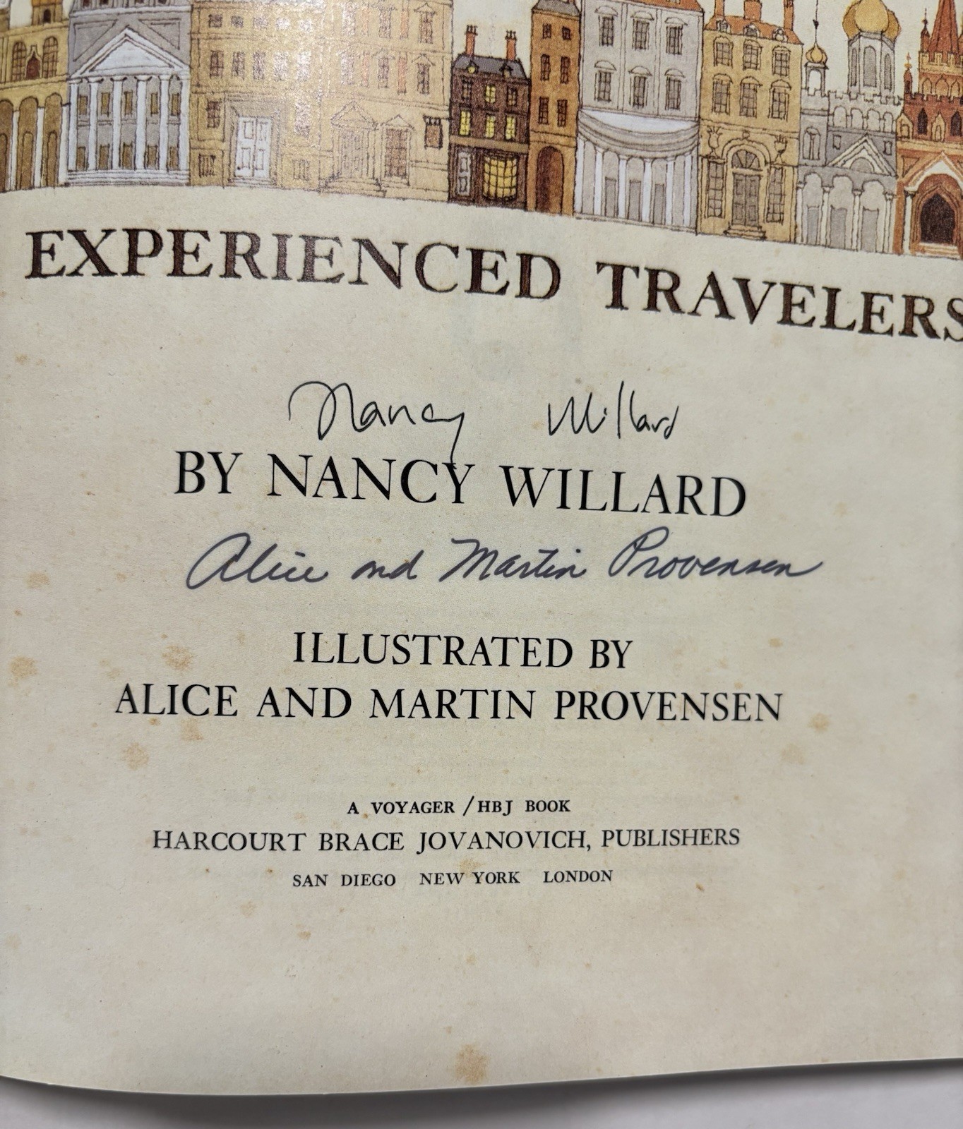 A Visit To William Blake’s Inn Nancy Willard Signed by author/ illustratrator