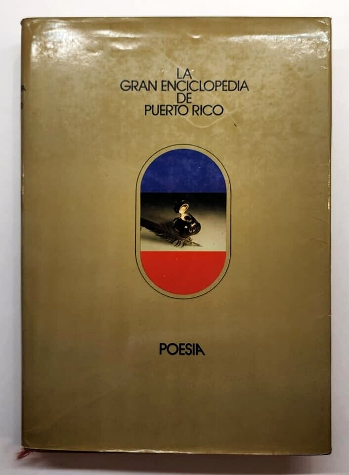 VINTAGE BOOK / LA GRAN ENCICLOPEDIA DE PUERTO RICO / VOL 3 POESIA