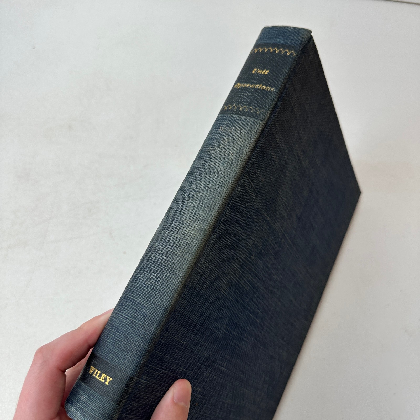 Unit Operations George Brown HC 1951 3rd Printing John Wiley & Sons New York
