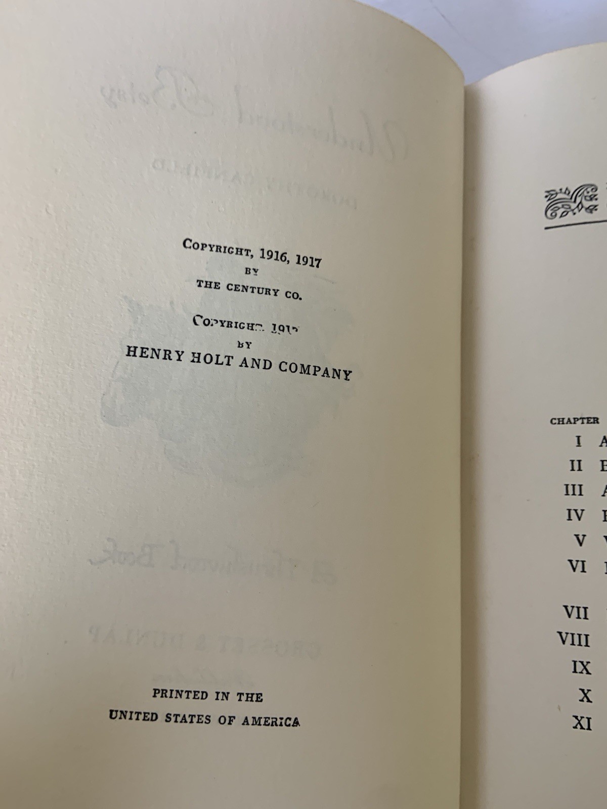 Antique 1917 Understood Betsy by Dorothy Canfield HC Vintage Thrushwood