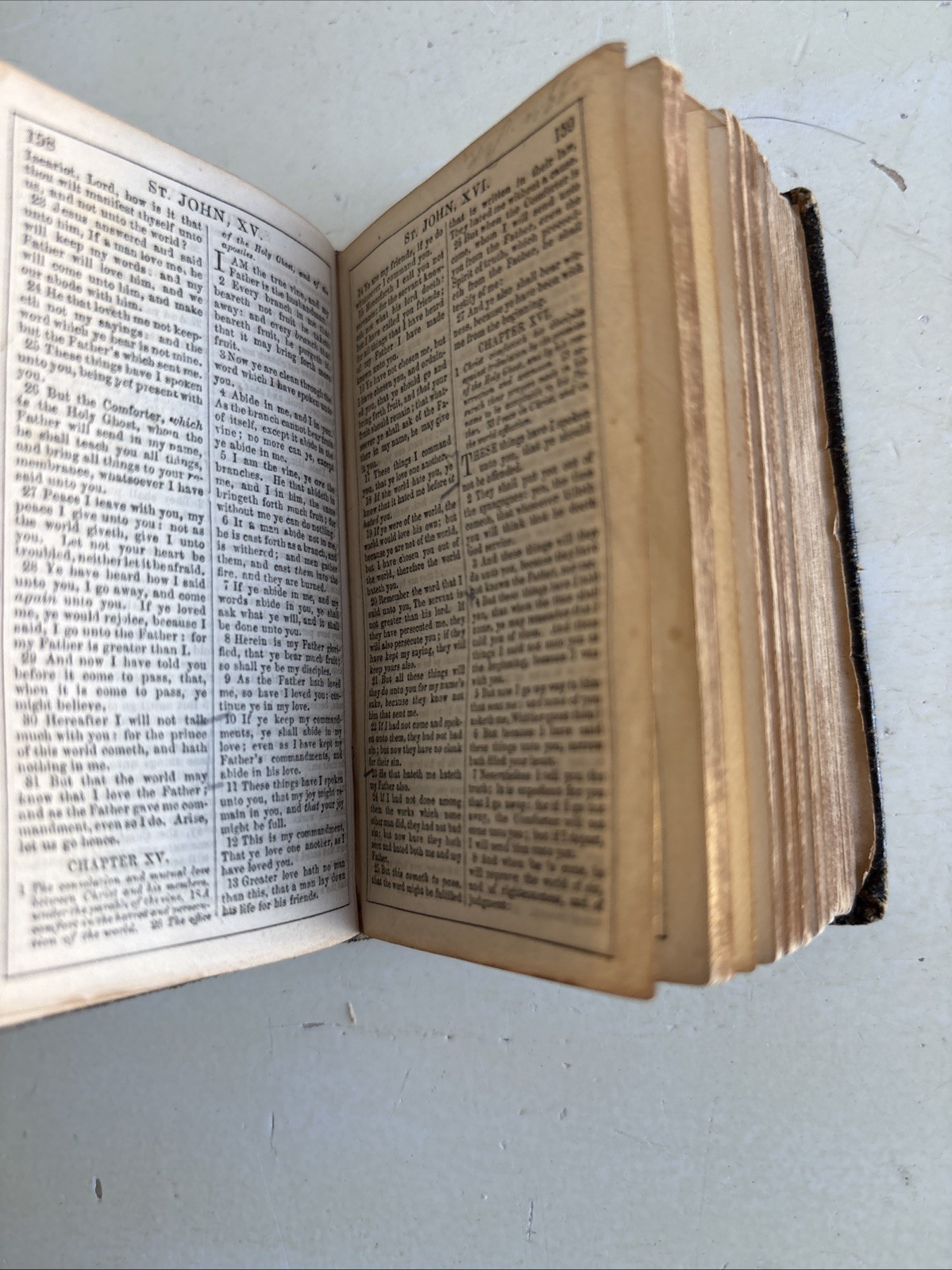 Antique 1864 American Bible Society New Testament Pocket Bible