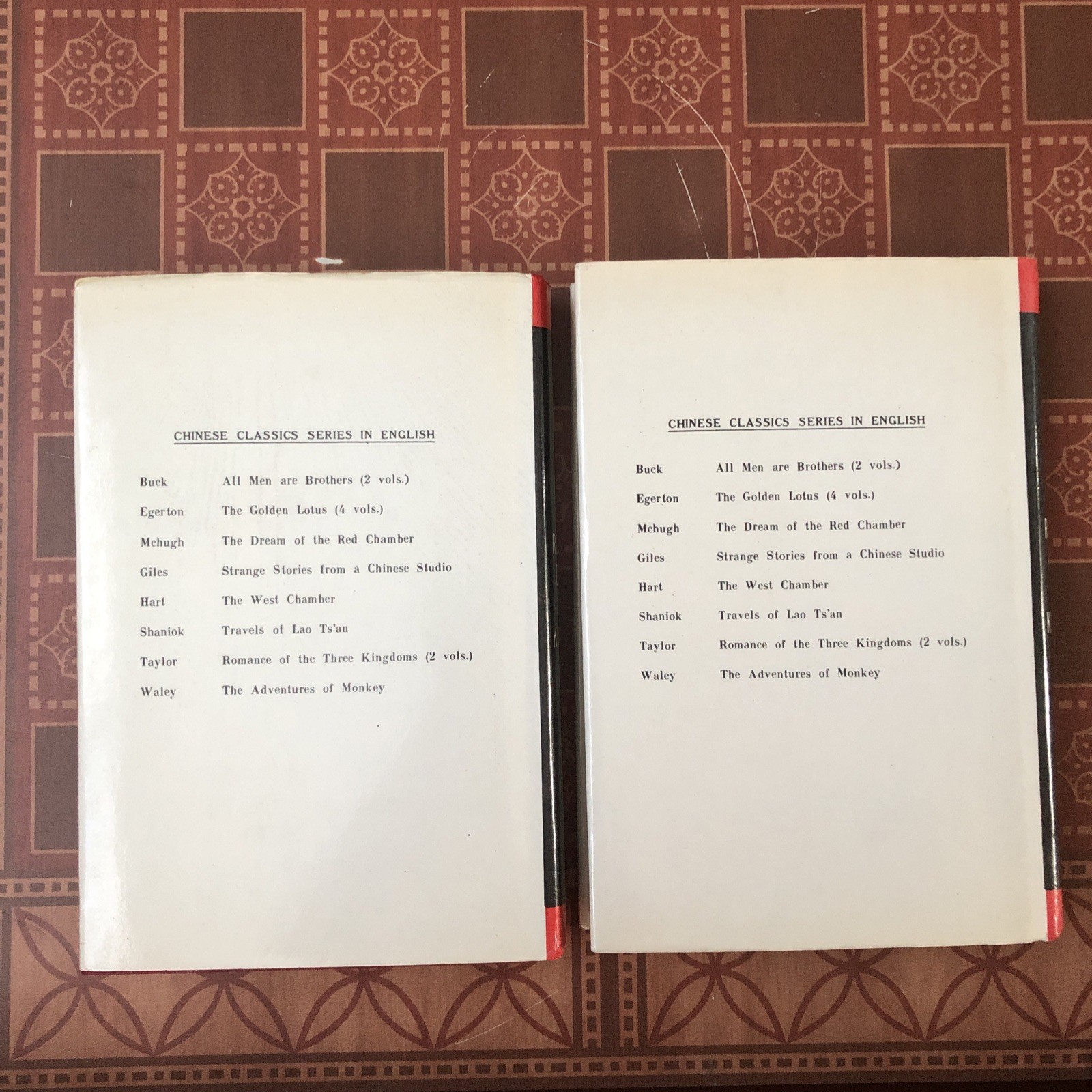 Romance of the Three Kingdoms Vols: 1 & 2 Chinese Classics In English HC/DJ