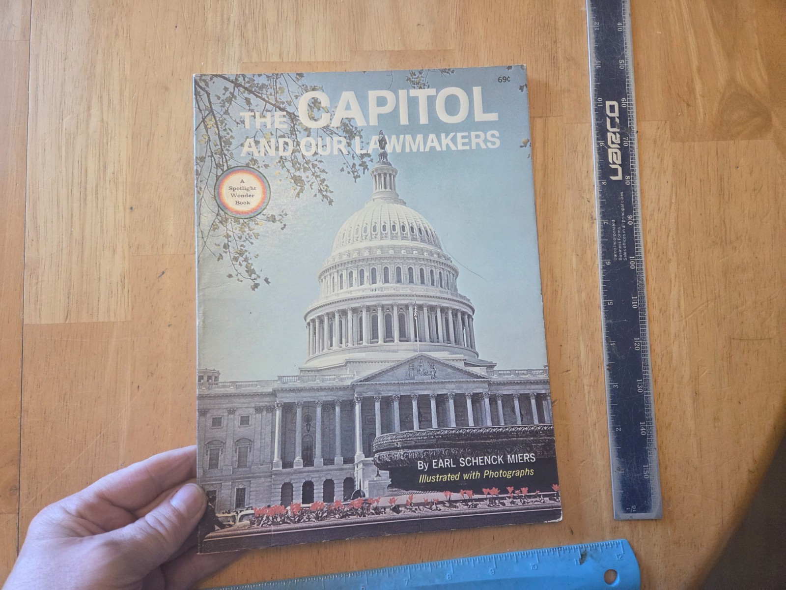 The Capitol and our Lawmakers by Earl Schenck Miers – 1965 Wonder Paperback