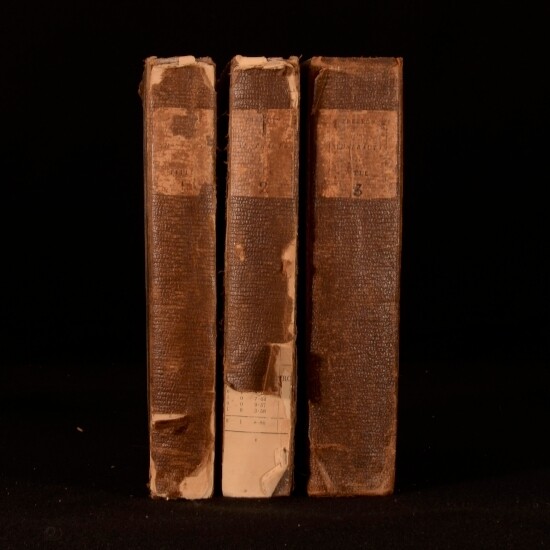 1823-24 3Vol An Essay Abstracts of Title Laws of Property Richard Preston