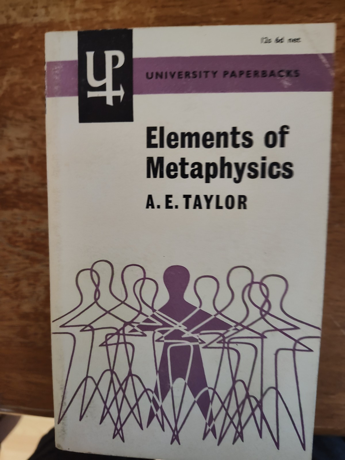 Elements of Metaphysics by A.E. Taylor PB
