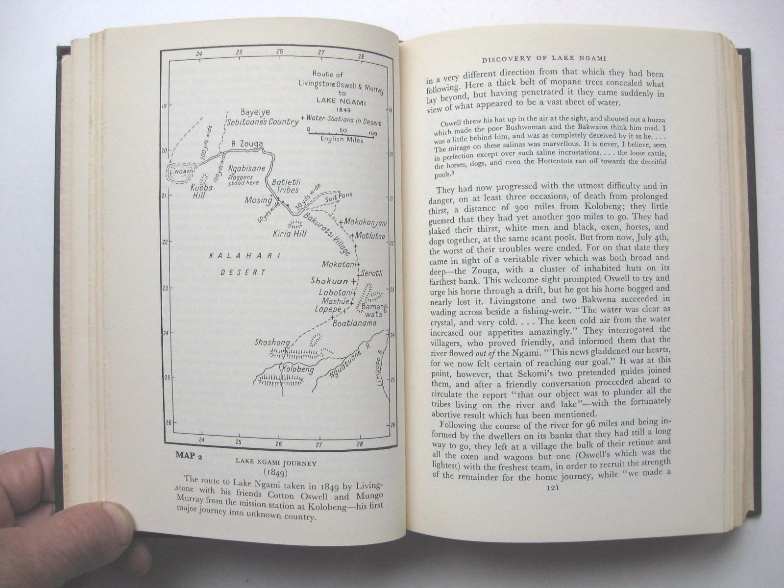 DAVID LIVINGSTONE Life & Letters ~ George Seaver HC 1957 1st Edition Maps – 28