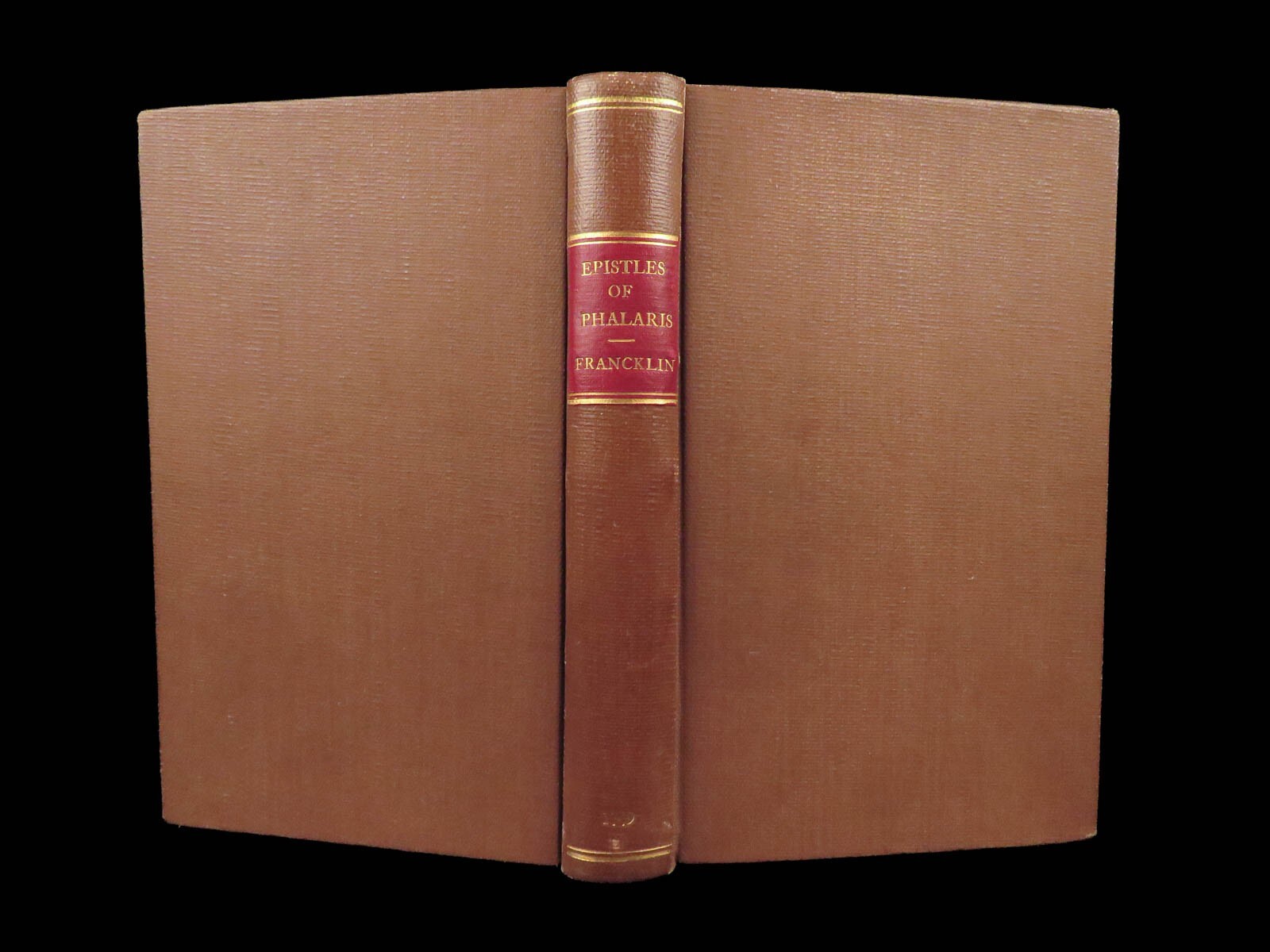 1749 Epistles of Phalaris 1ed GREEK Letters Demosthenes Pythagoras Hippocrates