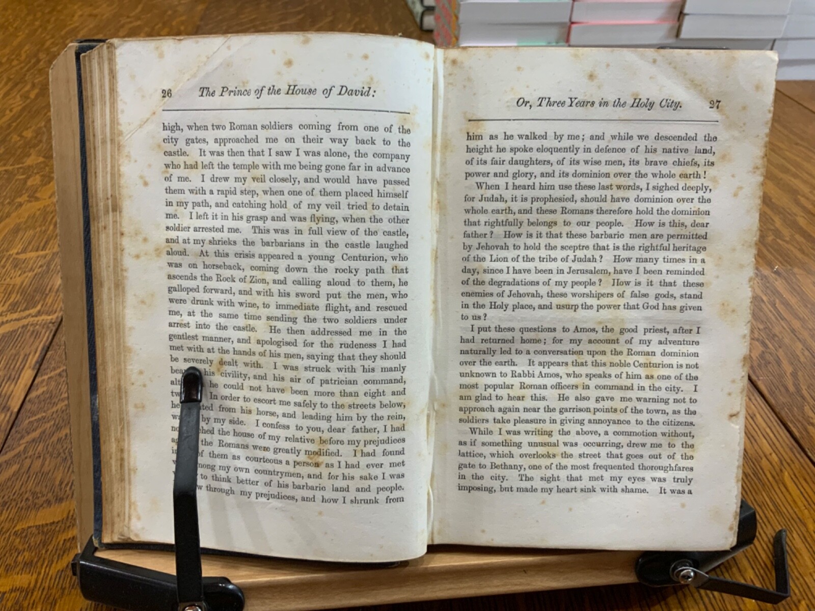 1856 The Prince of the House of David, Joseph H. Ingraham, Revised Edition