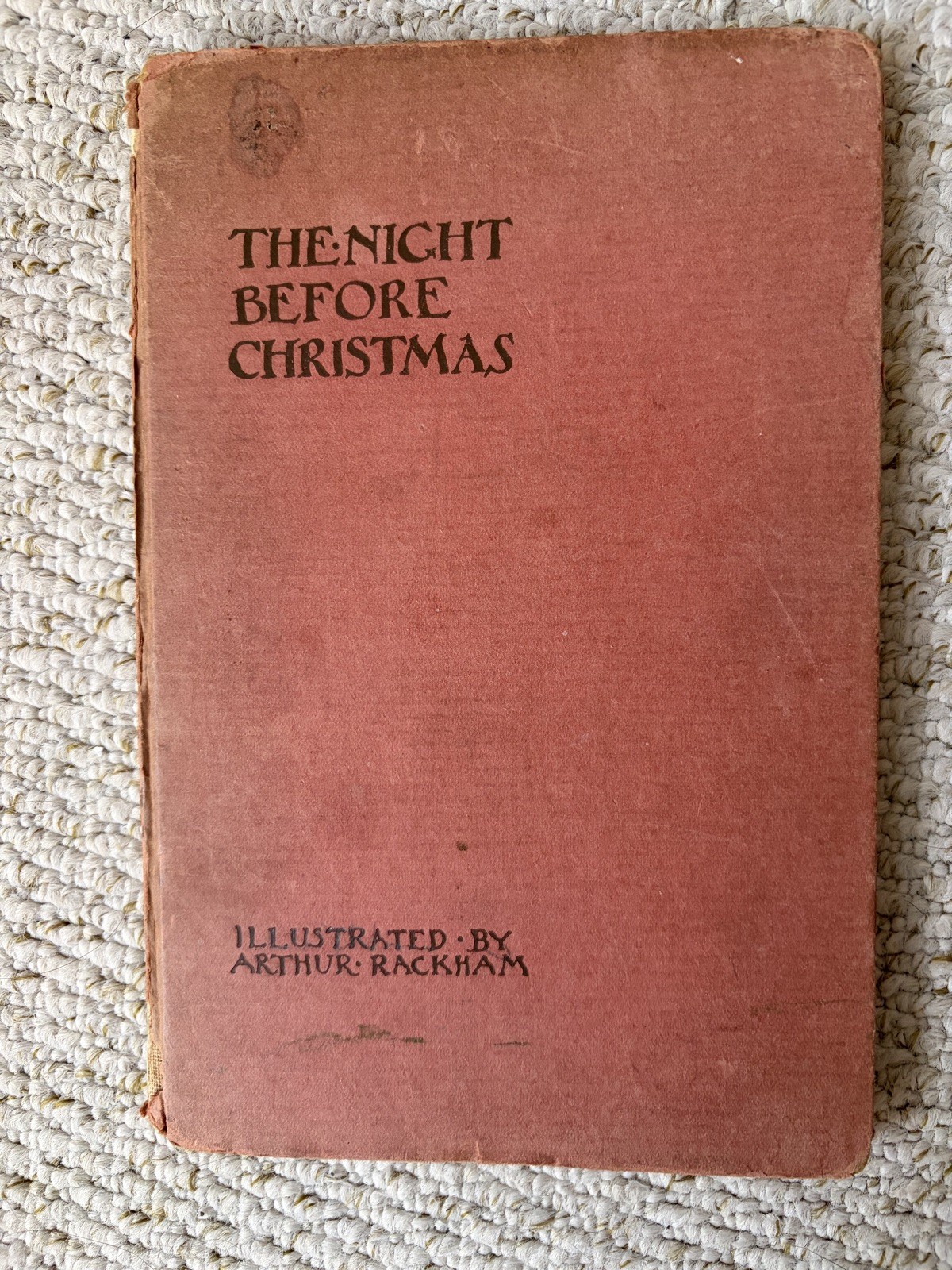 Rare 1939 Clement Moore THE NIGHT BEFORE CHRISTMAS Illustrated by Arthur Rackham