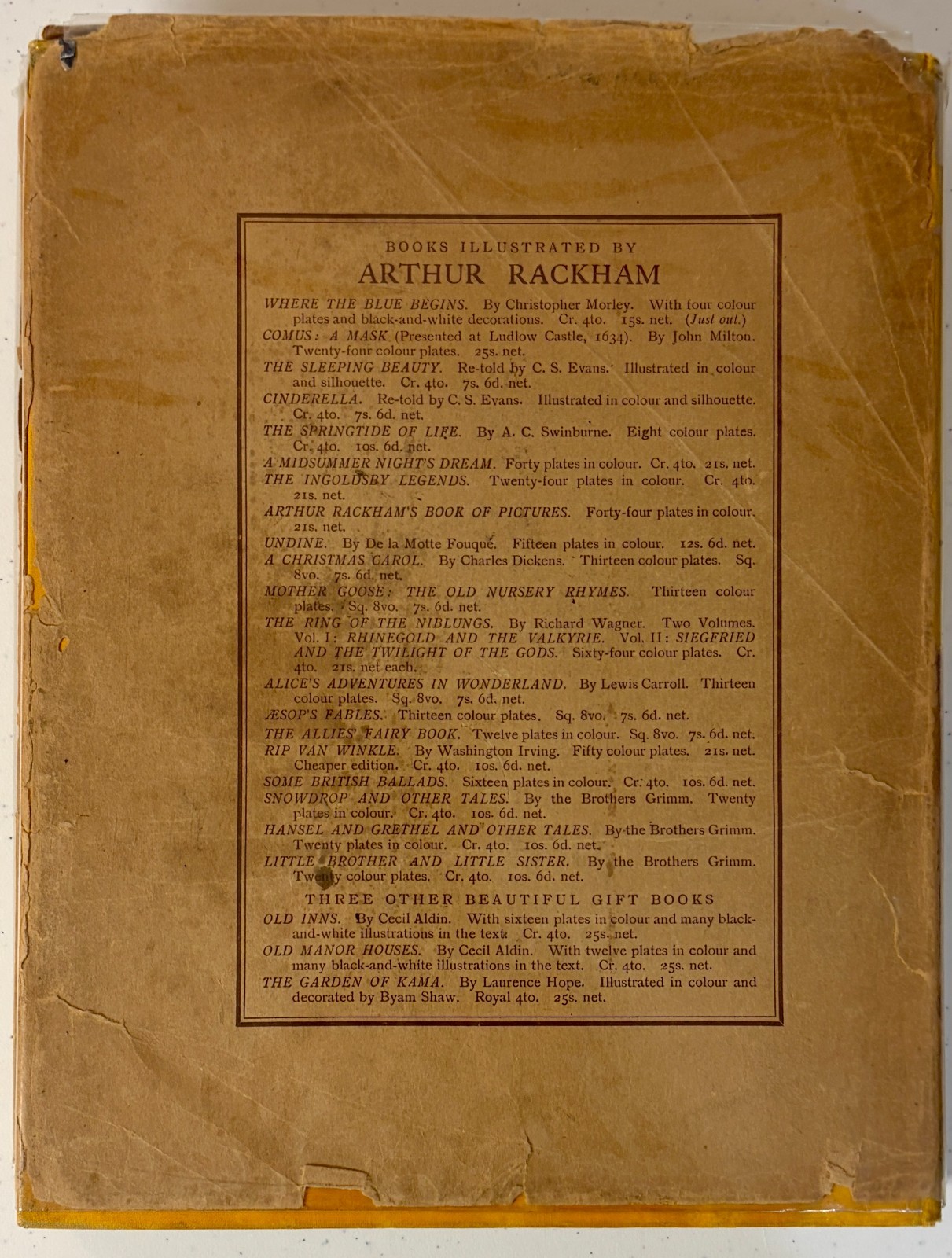 Observations by Max Beerbohm, ORIGINAL DUST JACKET, 1925, William Heinemann