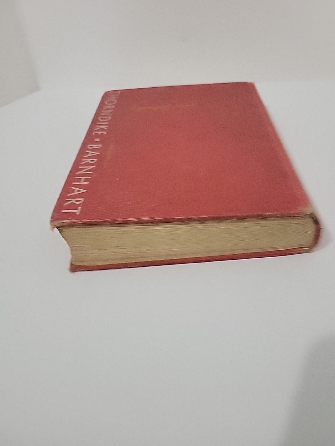Thorndike Barnhart Junior Dictionary E L Thorndike C L Barnhart 6th Ed 1965 AC