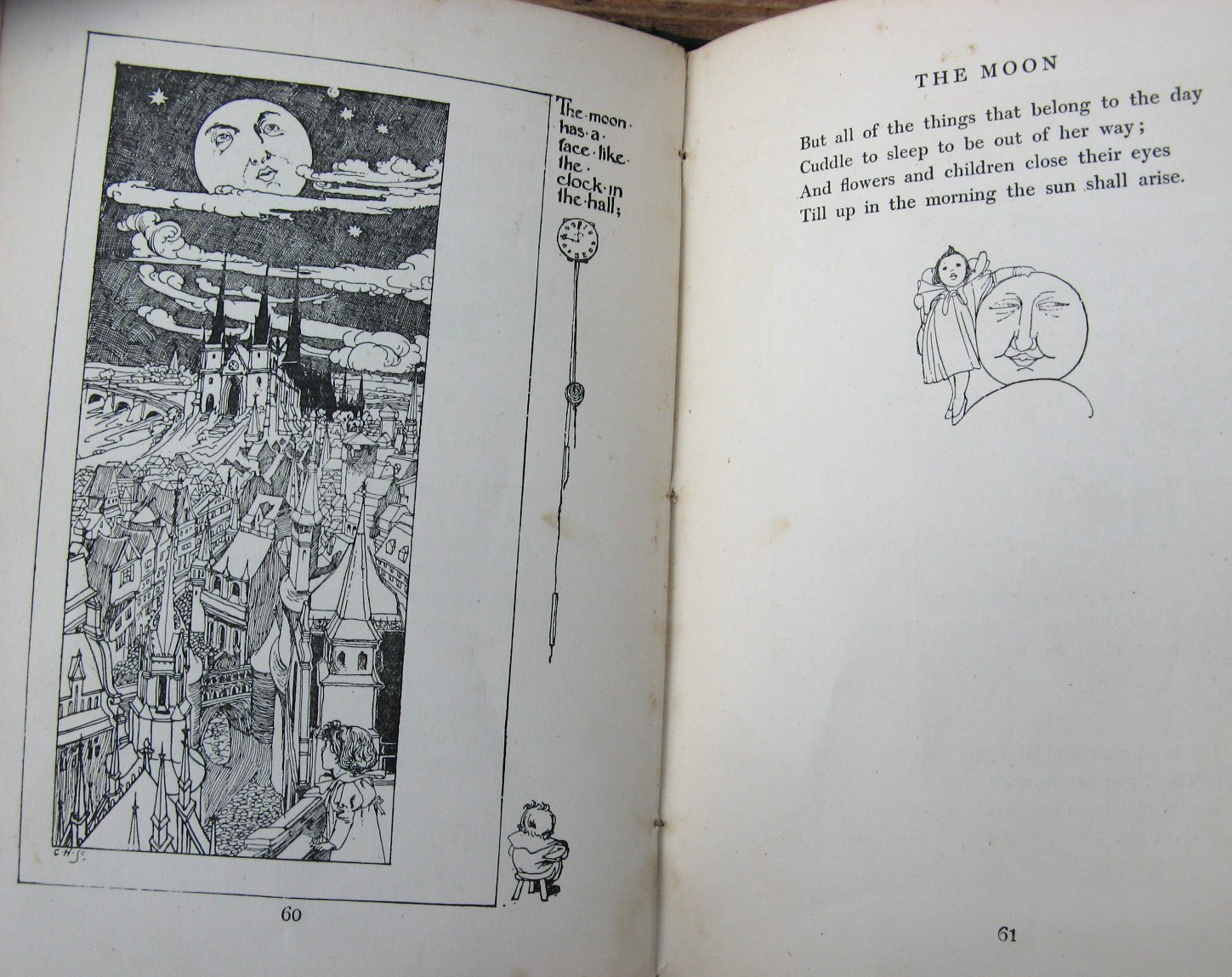 1899 A Child’s Garden Verse- Robert Louis Stevenson Charles Robinson 5th Edition