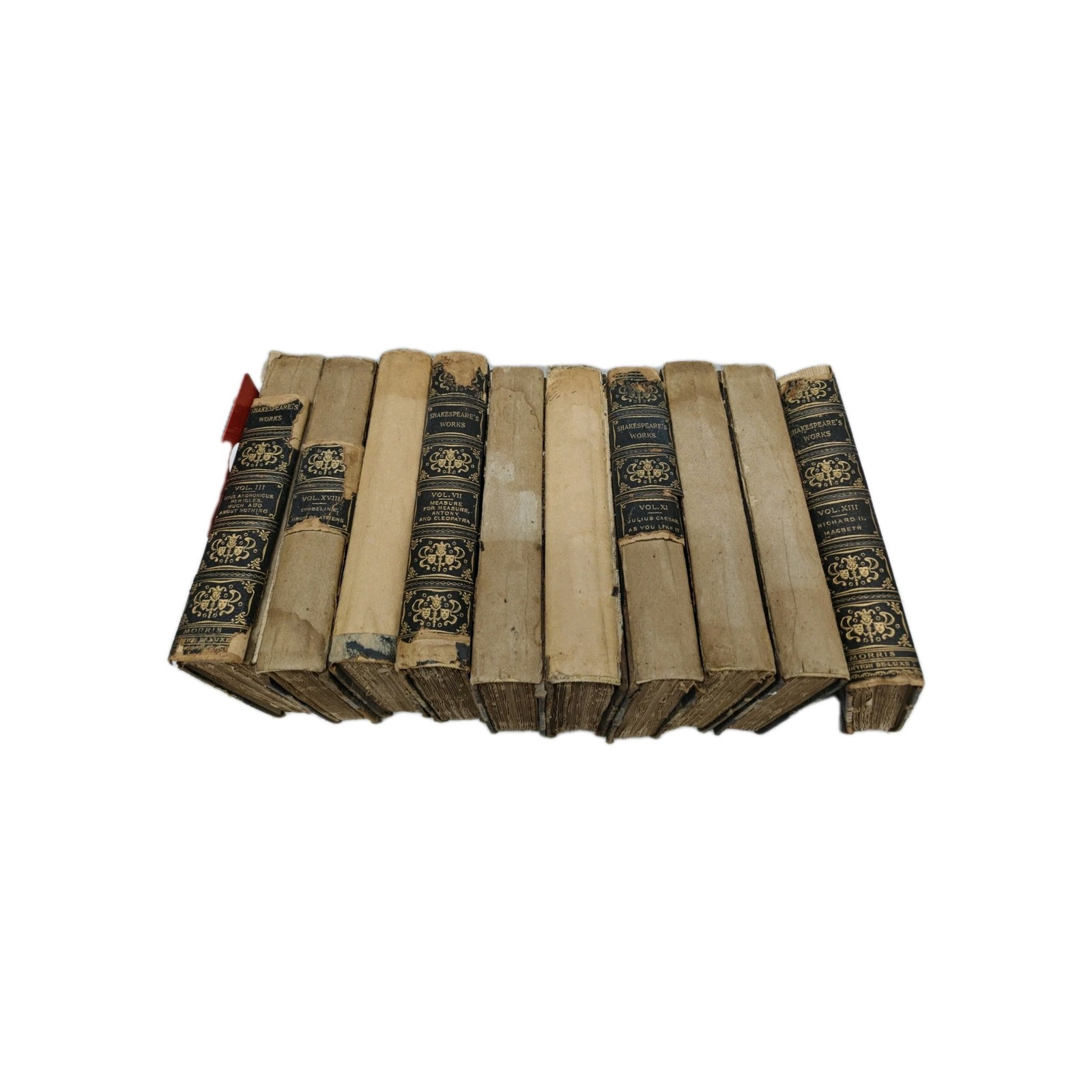 lots of 10 Shakespeare’s Works Elgin Ed. Deluxe limited