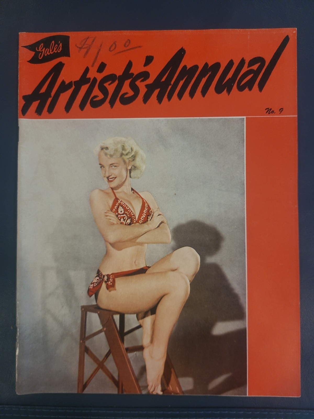 Gale’s Artist’s Annual Magazine, No 9, Vintage B&W Pin-Ups Photos