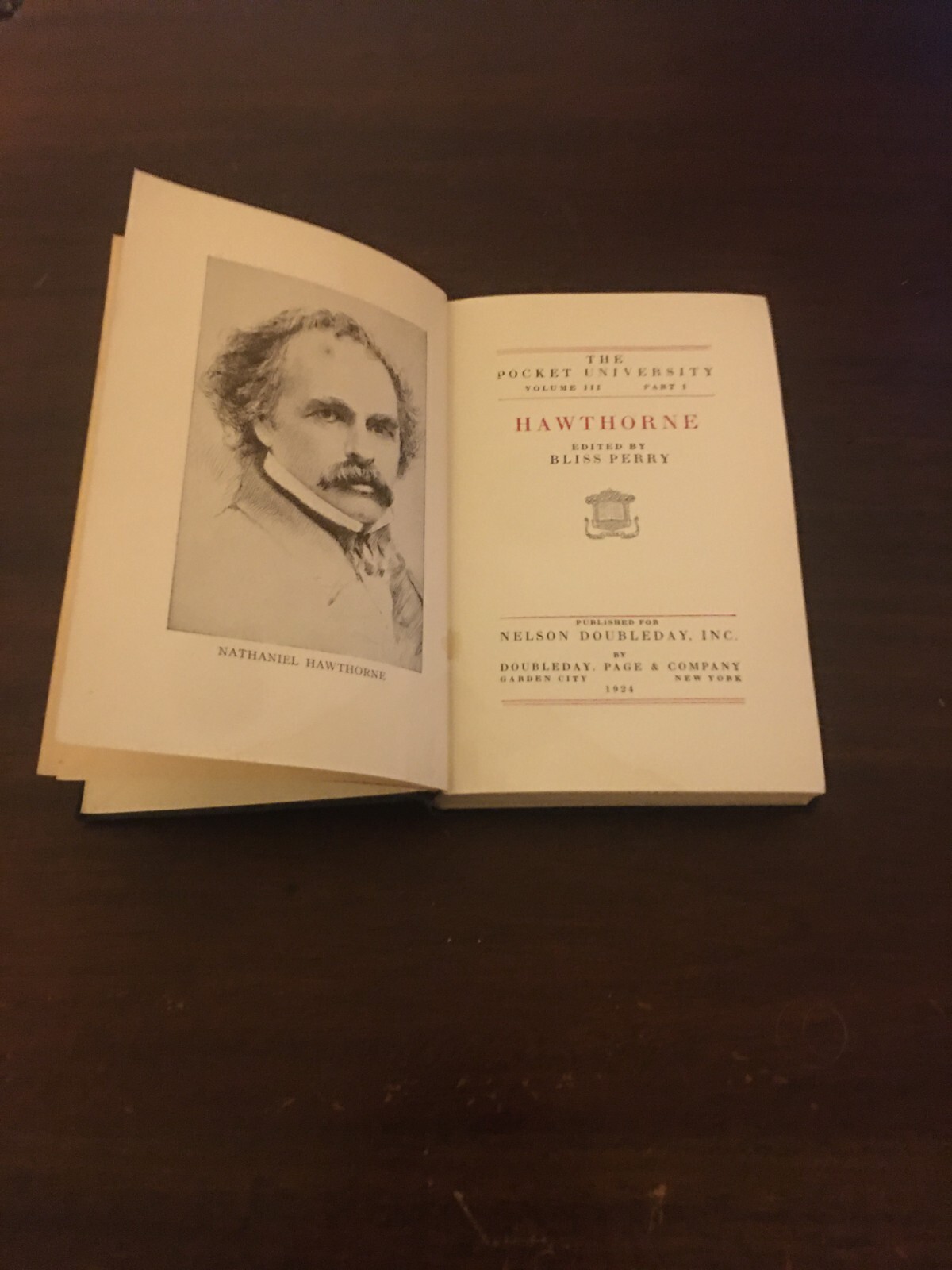 The Pocket University Volume III Parts 1 & 2 Nelson Doubleday, Inc. 1924