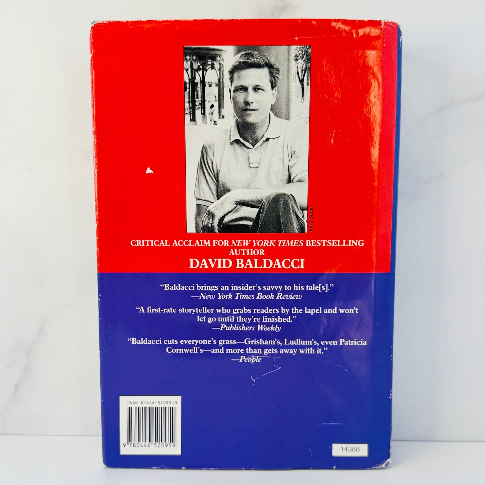 ? TOTAL CONTROL — David Baldacci Signed Book Club Edition HC DJ