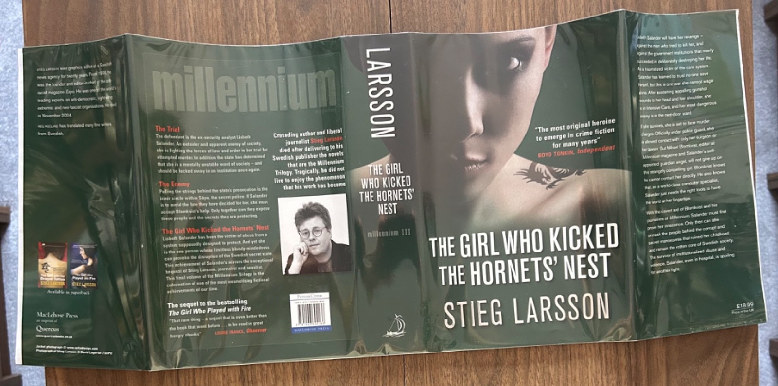 The Millenium Trilogy (3 Books) , Stieg Larsson, Maclehose Press, First Editions