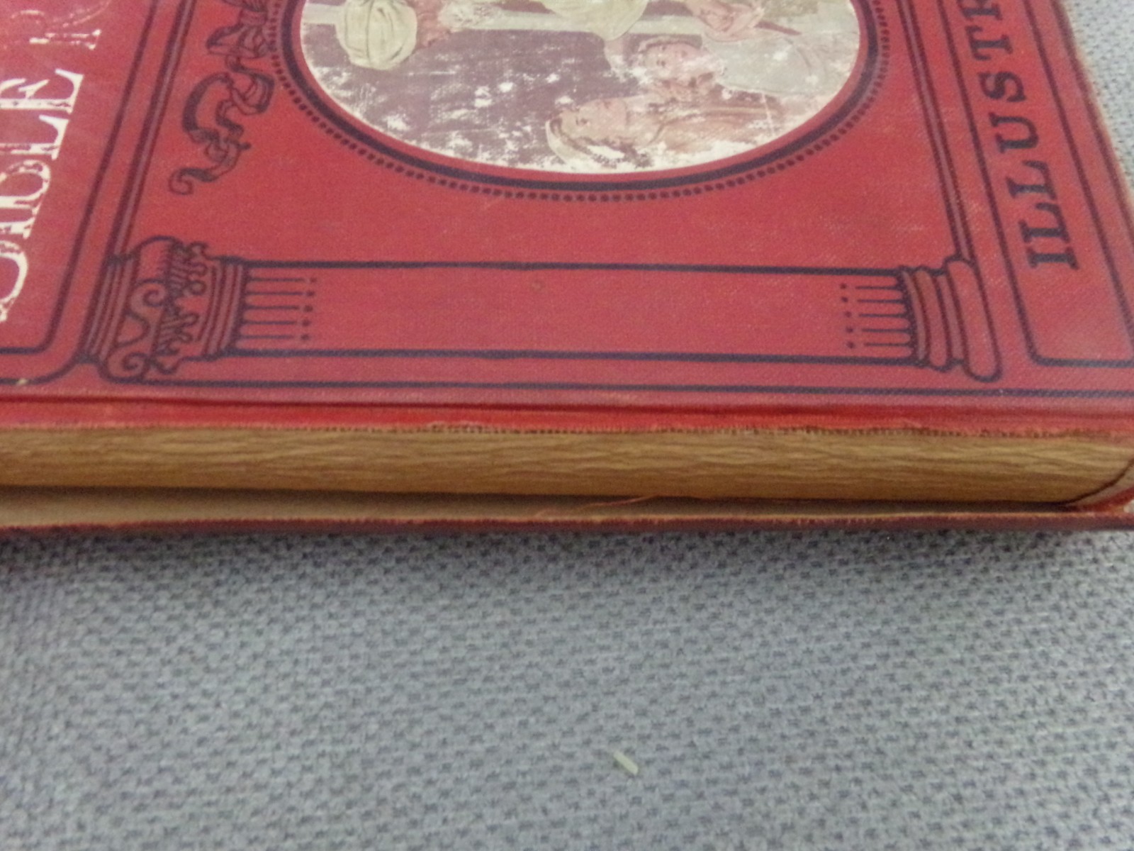 Child’s Bible Reader Illustrated Charlotte M. Yonce Vintage Hardcover Book 1958