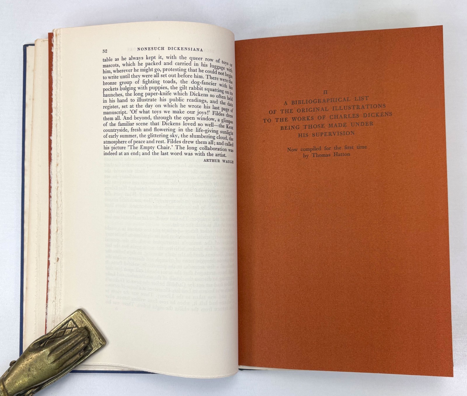 Nonesuch Press; Retrospectus and Prospectus; The Nonesuch Dickens, 1937, 1st ed