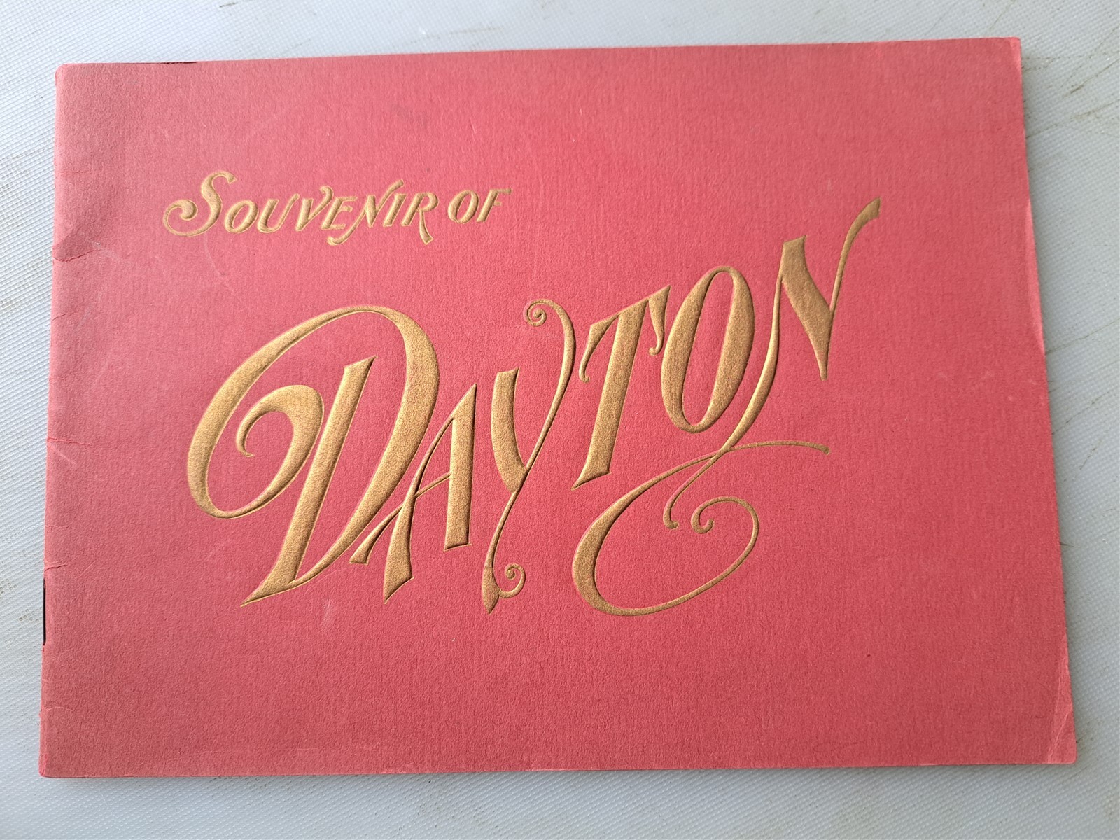 Souvenir View Book of Dayton Ohio and Soldiers‘ Home Circa 1905-1910