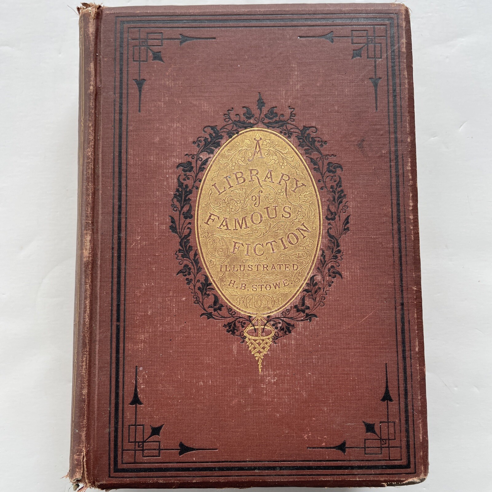 A Library Of Famous Fiction 9 Literary Masterpieces H B Stowe J.B. Ford 1873