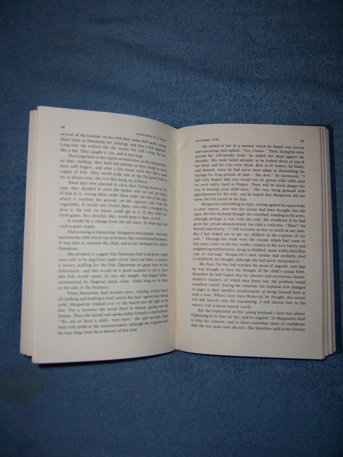MARGUERITE DE LA ROQUE by Elizabeth Boyer/1st Ed/Literature/Fiction/Drama/Signed