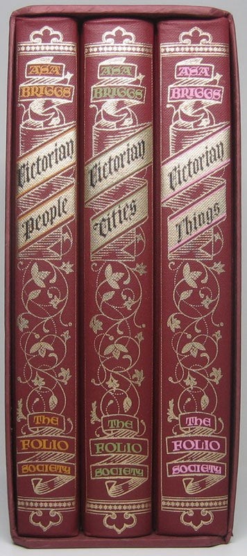 Asa BRIGGS / Victorian Trilogy Victorian People / Victorian Cities / Signed 1st